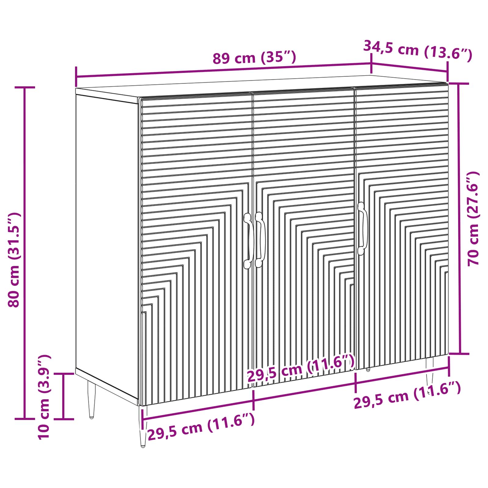 Kreveta Bijela 89 x 34,5 x 80 cm Konstruirano drvo