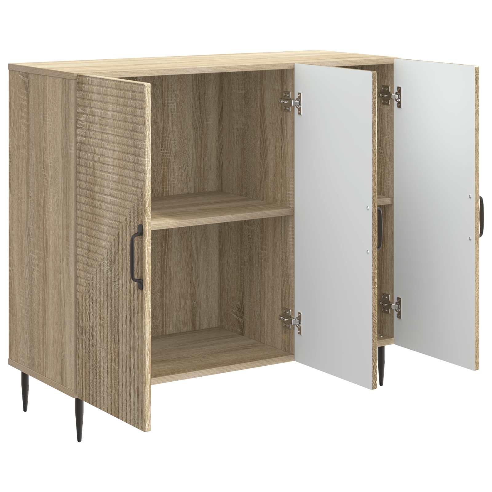 Kreveta Hrast sonoma 89 x 34,5 x 80 cm Konstruirano drvo