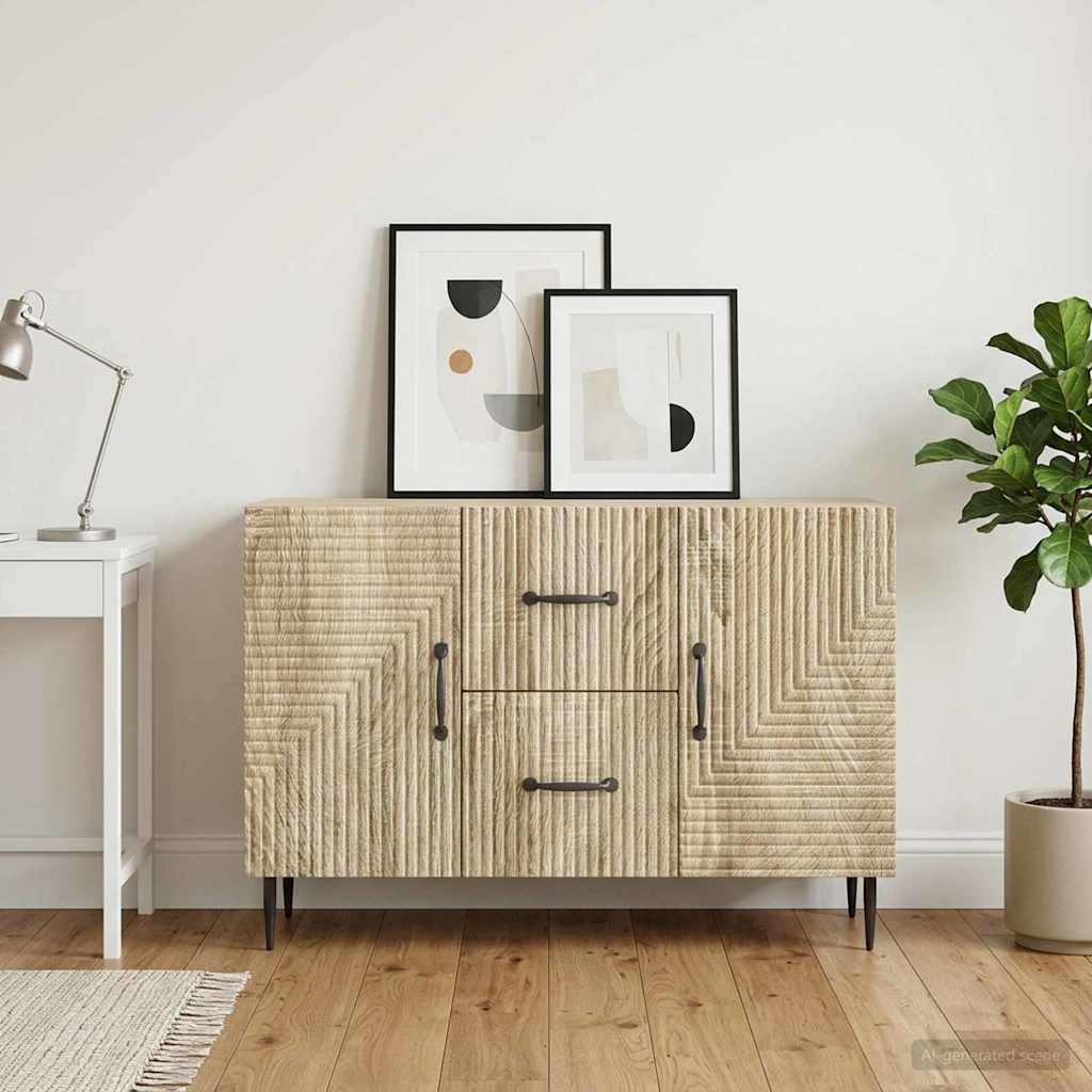 Kreveta Hrast sonoma 89 x 34,5 x 60 cm Konstruirano drvo