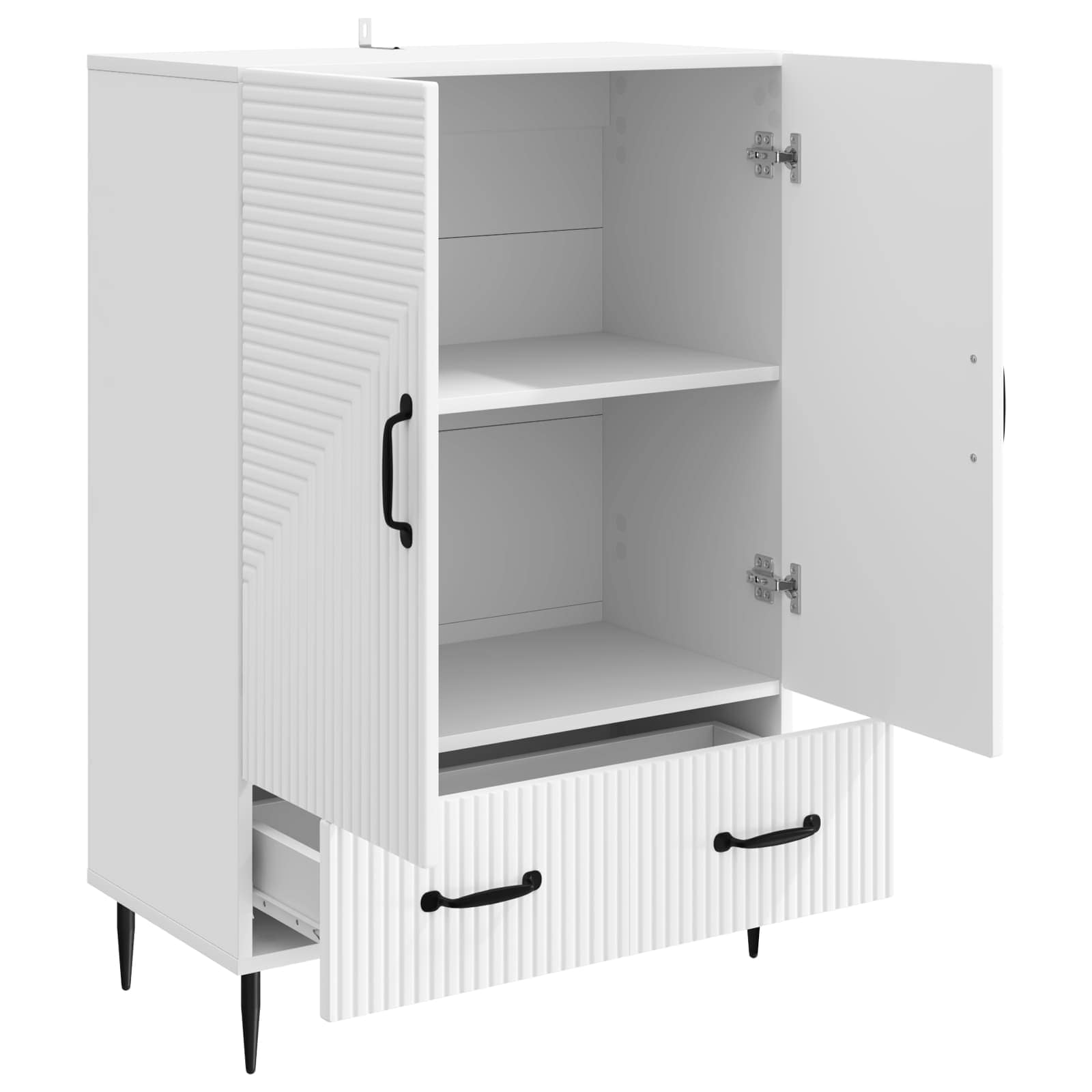 Kreveta Bijela 66 x 34,5 x 95 cm Konstruirano drvo