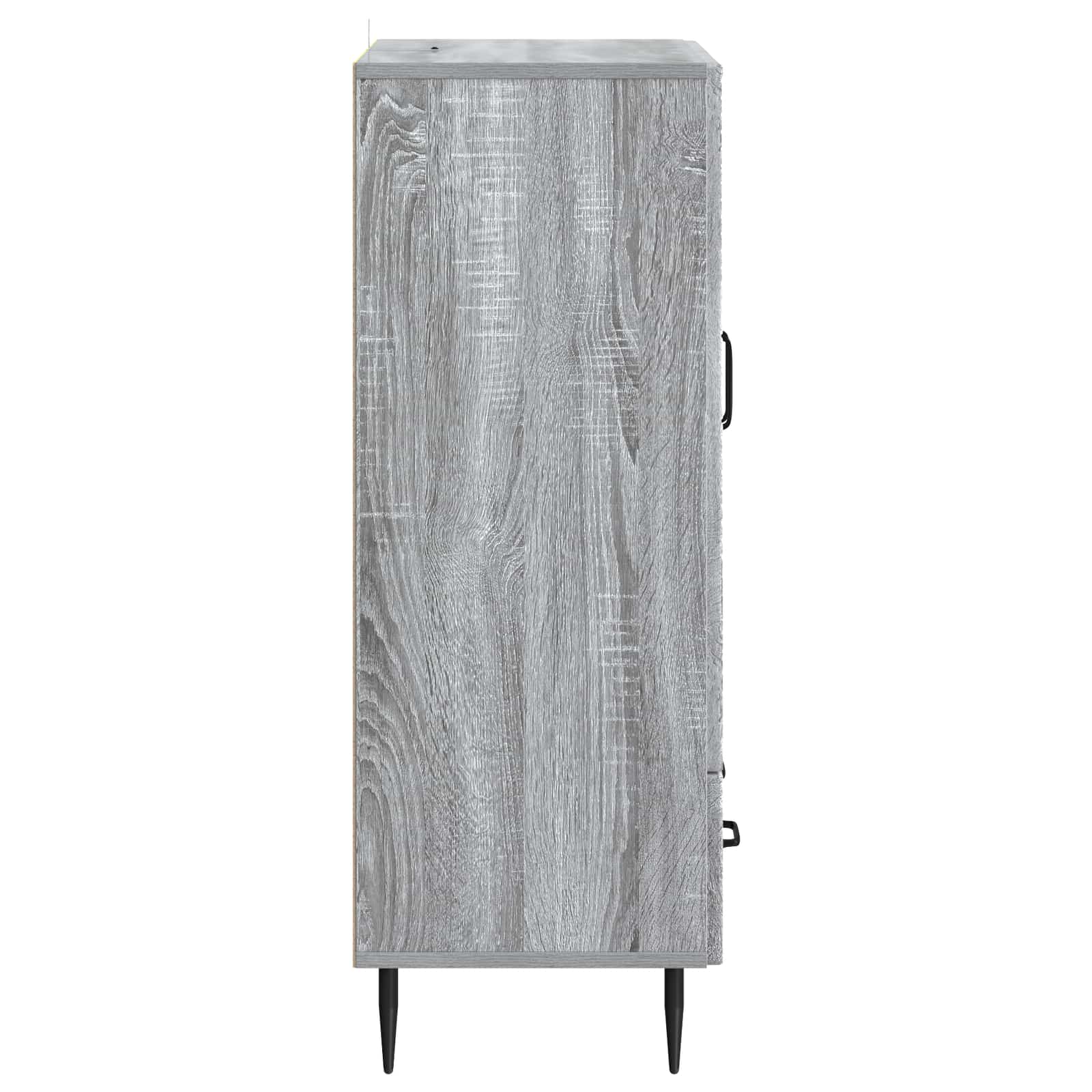 Kreveta Siva sonoma 66 x 34,5 x 95 cm Konstruirano drvo