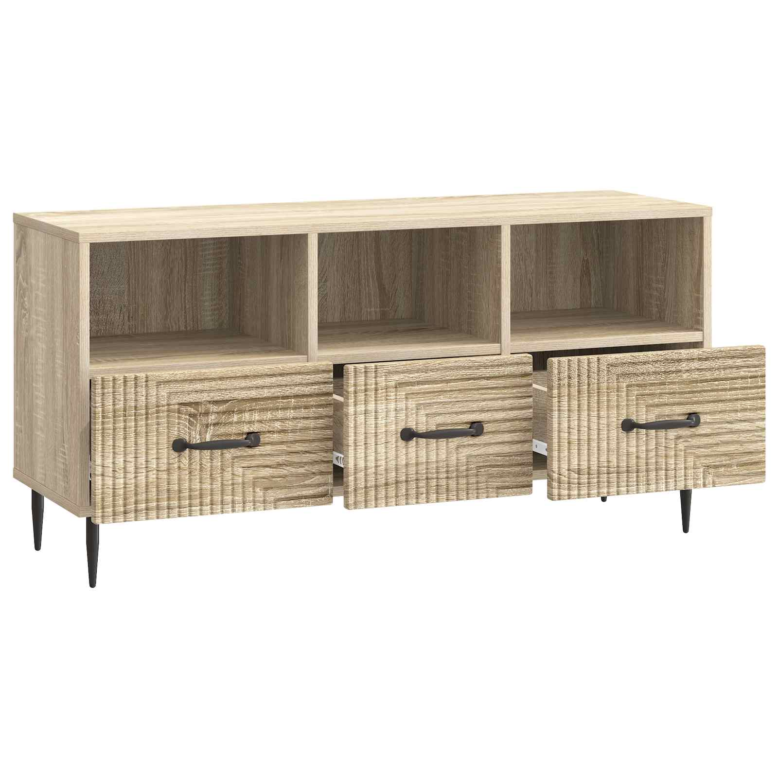 TV ormar Hrast sonoma 102 x 34,5 x 50 cm Konstruirano drvo