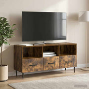 TV ormar Dimljeni hrast 102 x 34,5 x 50 cm Konstruirano drvo