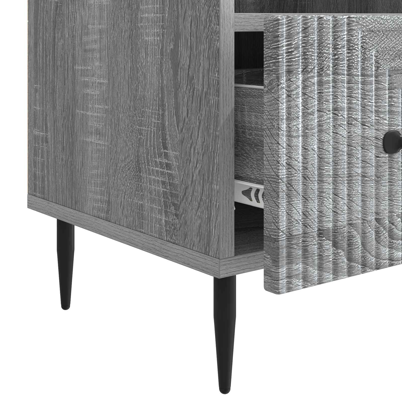 TV ormar Siva sonoma 102 x 34,5 x 50 cm Konstruirano drvo
