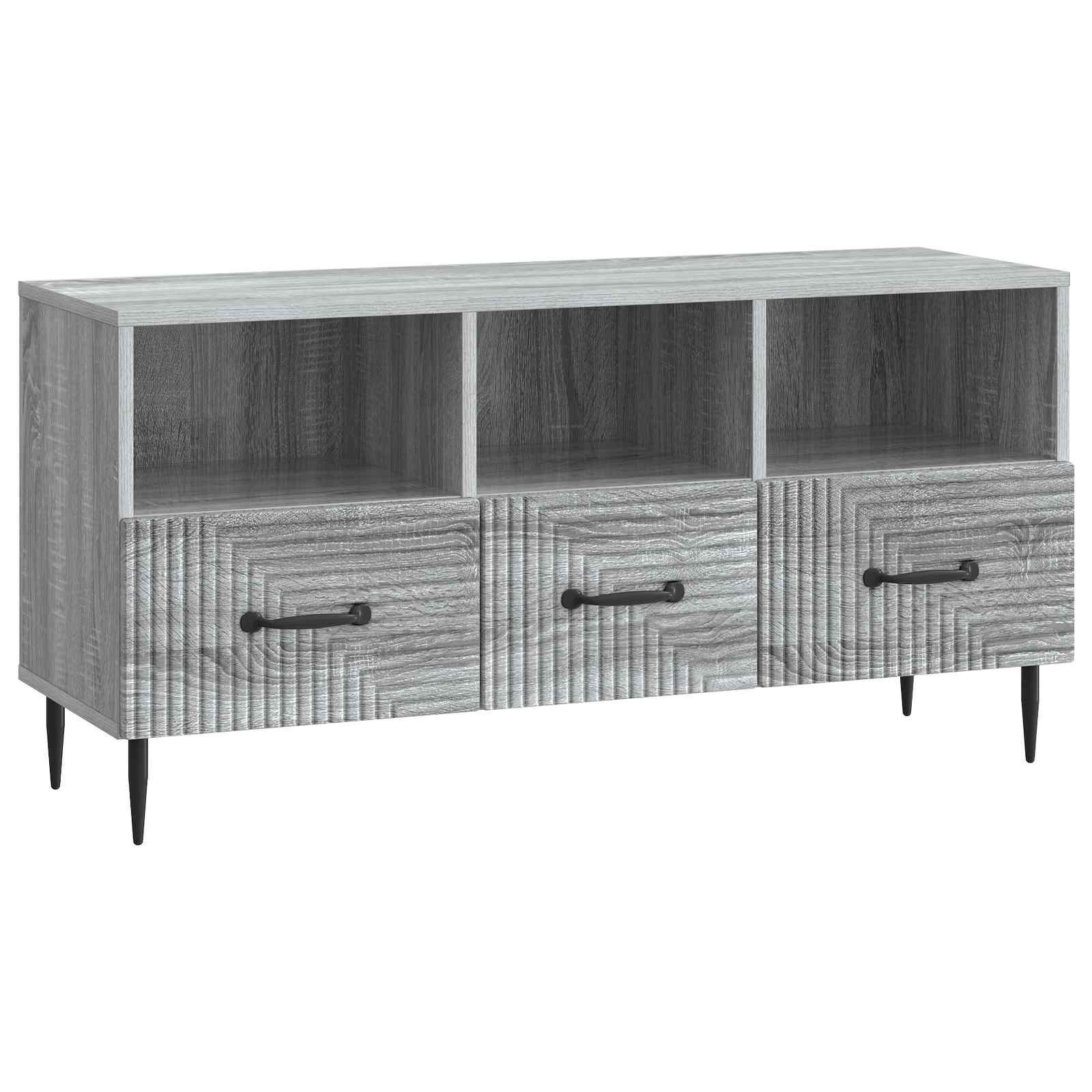 TV ormar Siva sonoma 102 x 34,5 x 50 cm Konstruirano drvo