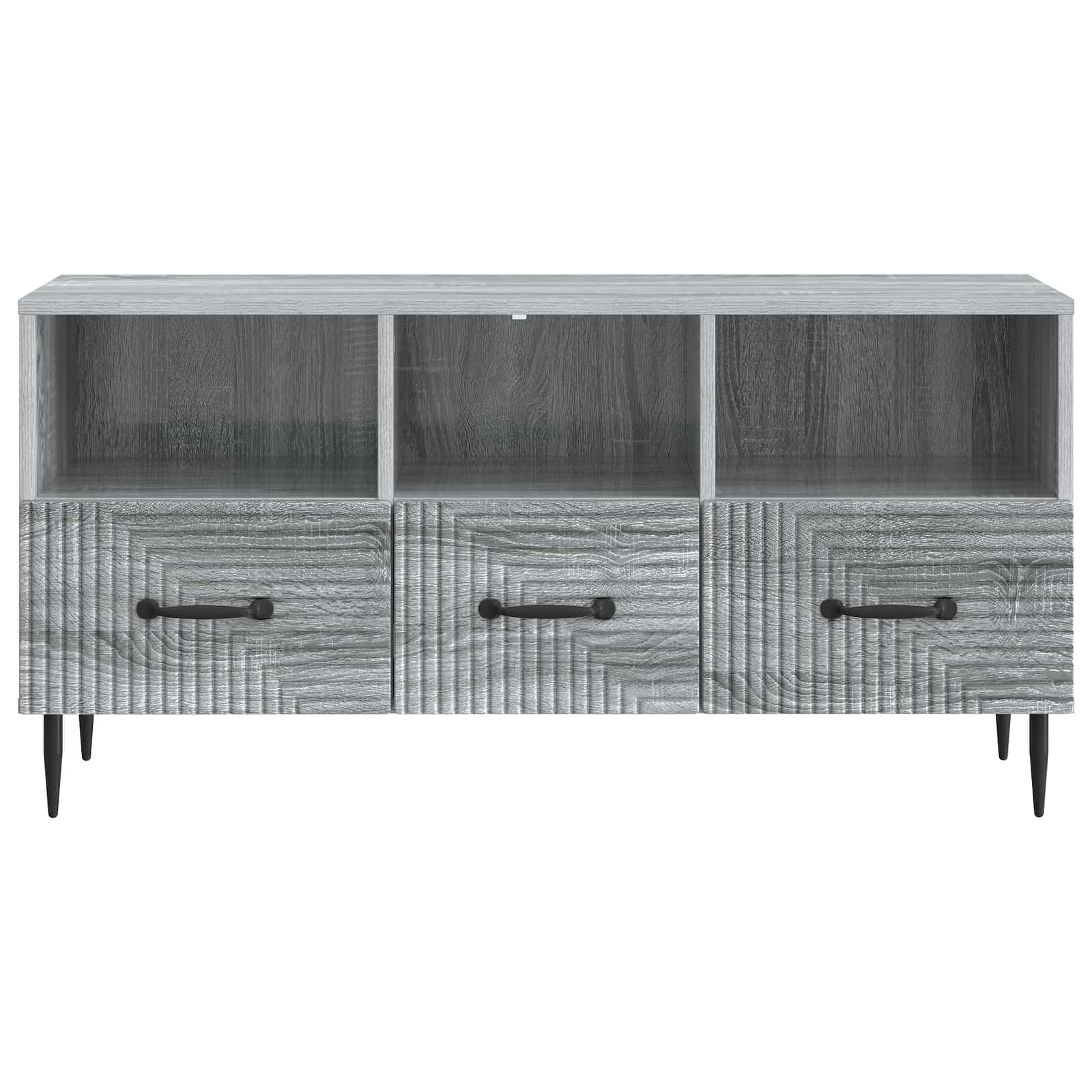 TV ormar Siva sonoma 102 x 34,5 x 50 cm Konstruirano drvo