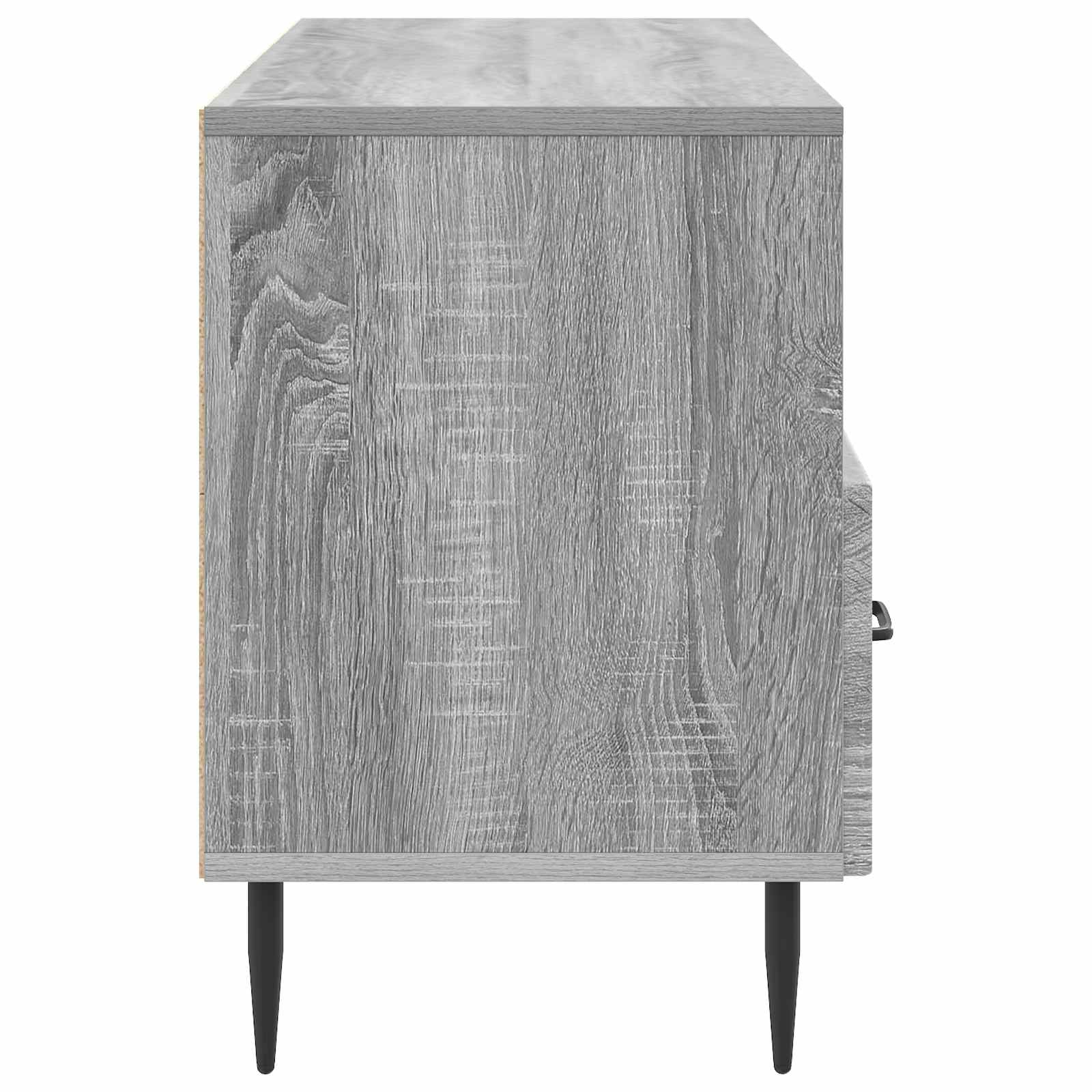 TV ormar Siva sonoma 102 x 34,5 x 50 cm Konstruirano drvo