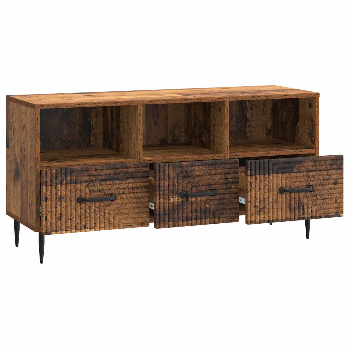 TV ormar Staro drvo 102 x 34,5 x 50 cm Konstruirano drvo