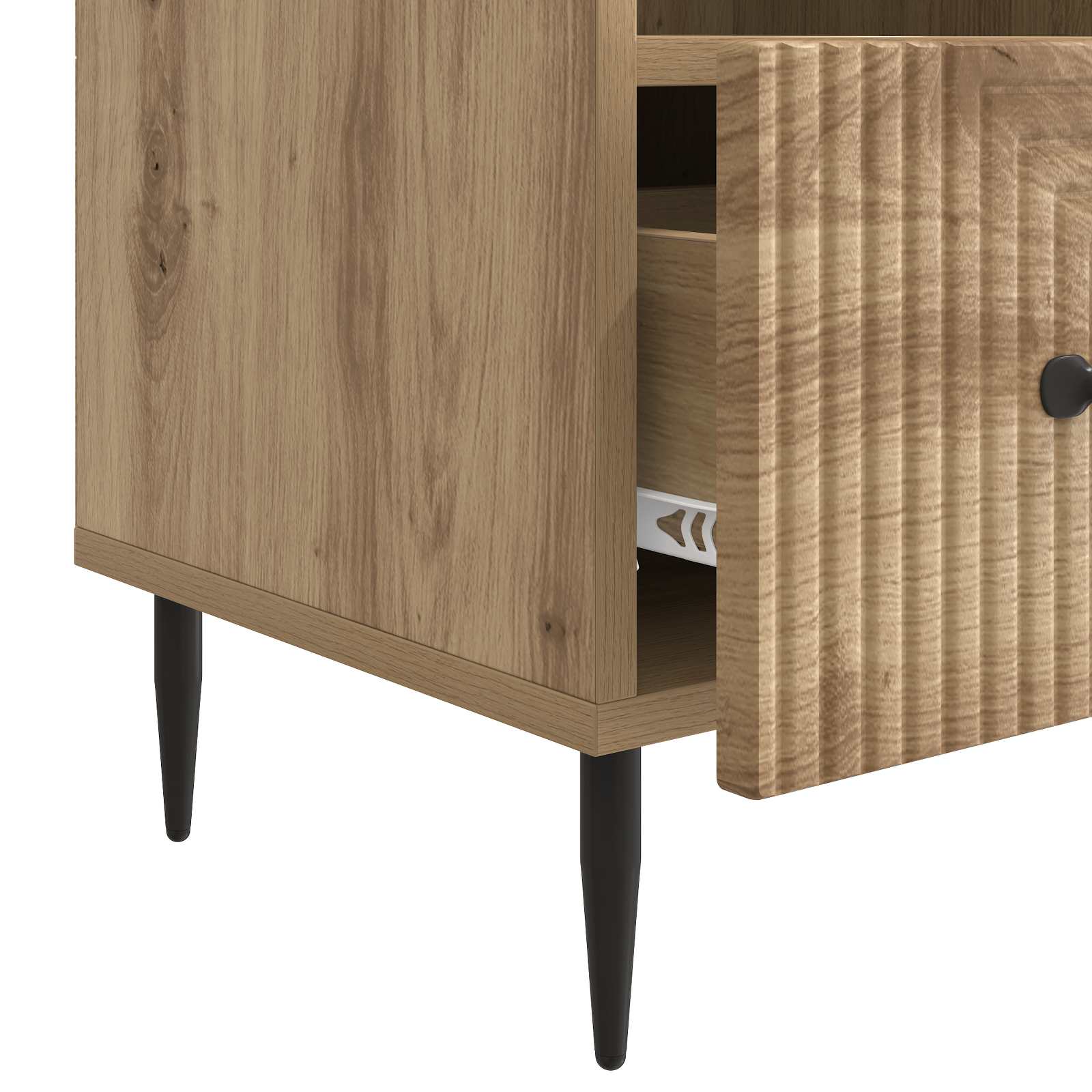 TV ormar Hrast artisan 102 x 34,5 x 50 cm Konstruirano drvo