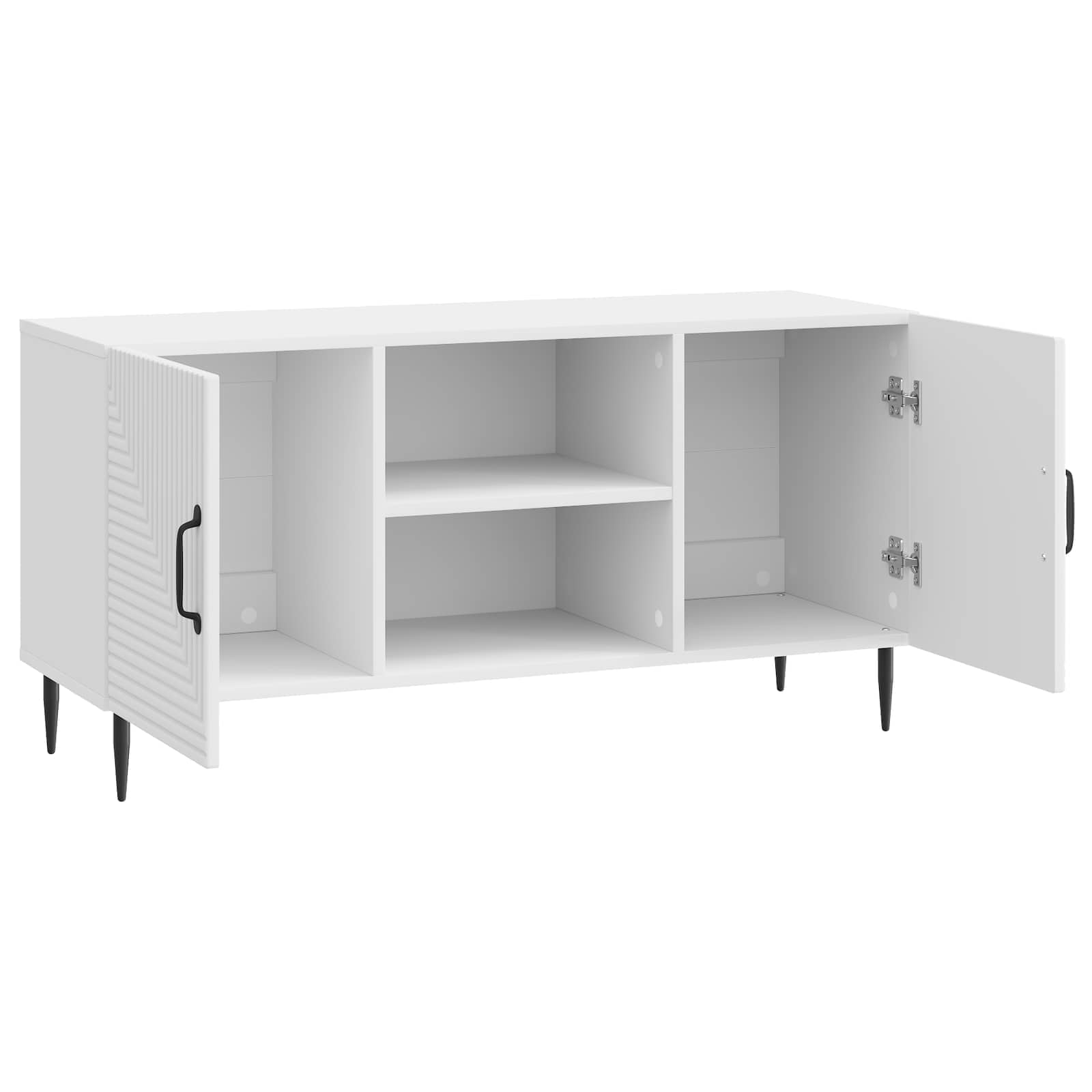 TV ormar Bijela visokog sjaja 102 x 34,5 x 50 cm
