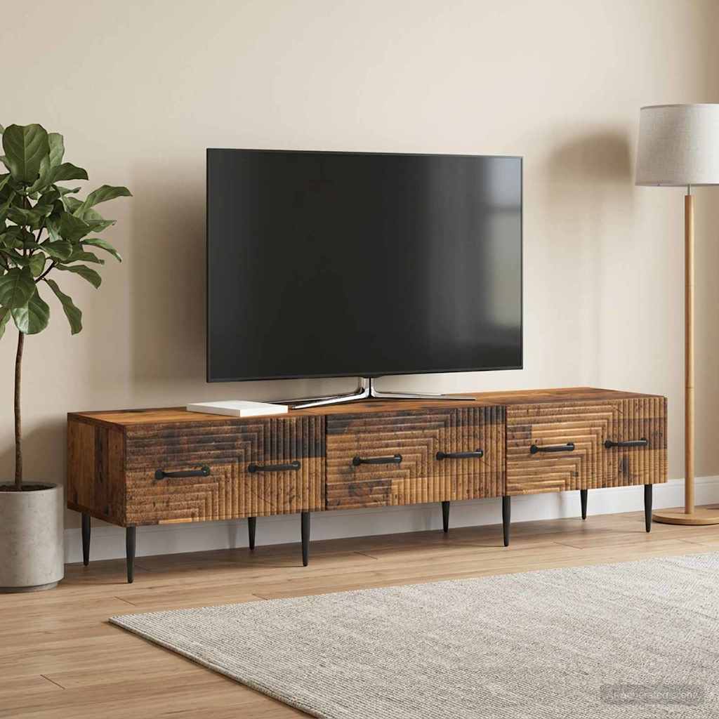 TV ormar Staro drvo 147 x 34,5 x 30 cm Konstruirano drvo