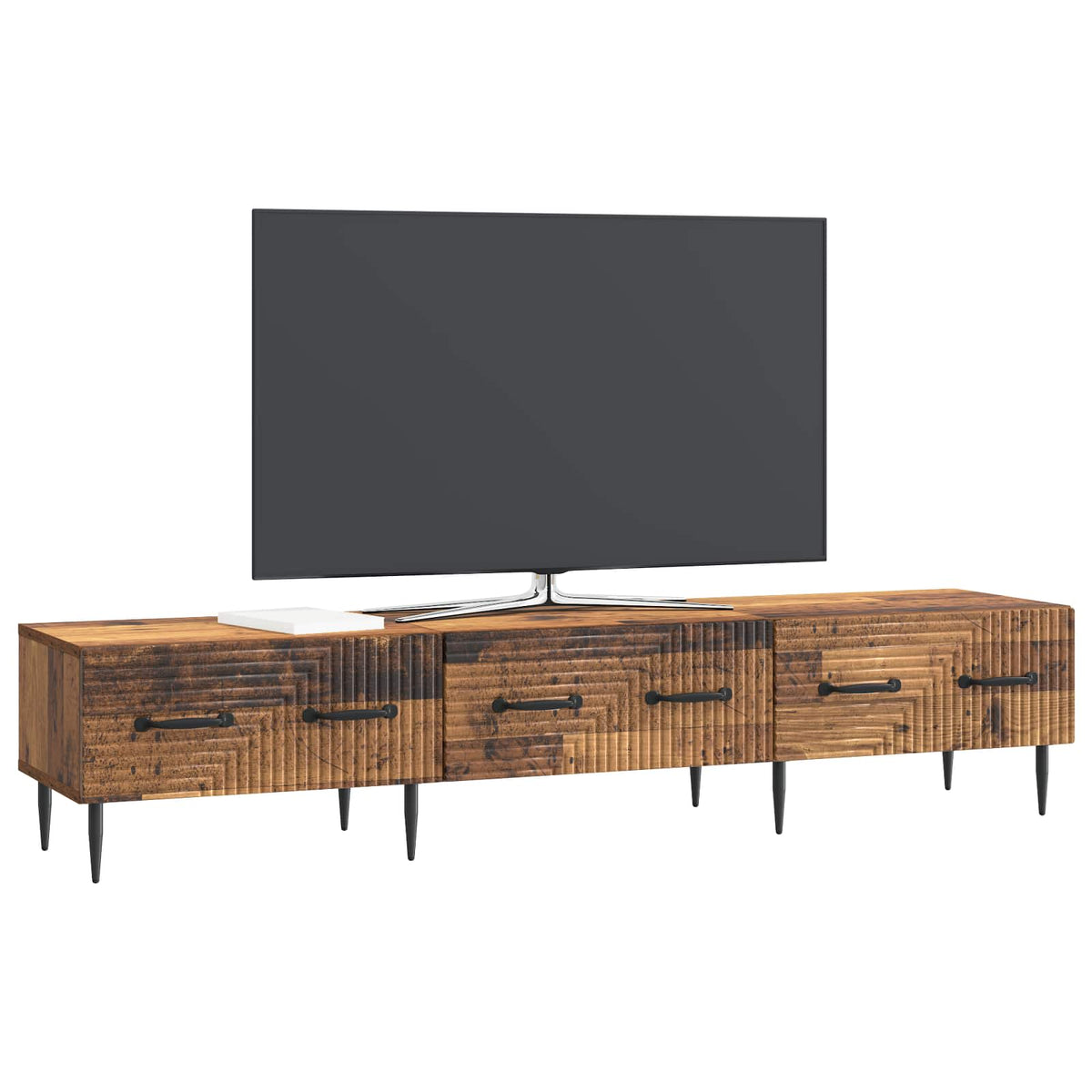 TV ormar Staro drvo 147 x 34,5 x 30 cm Konstruirano drvo