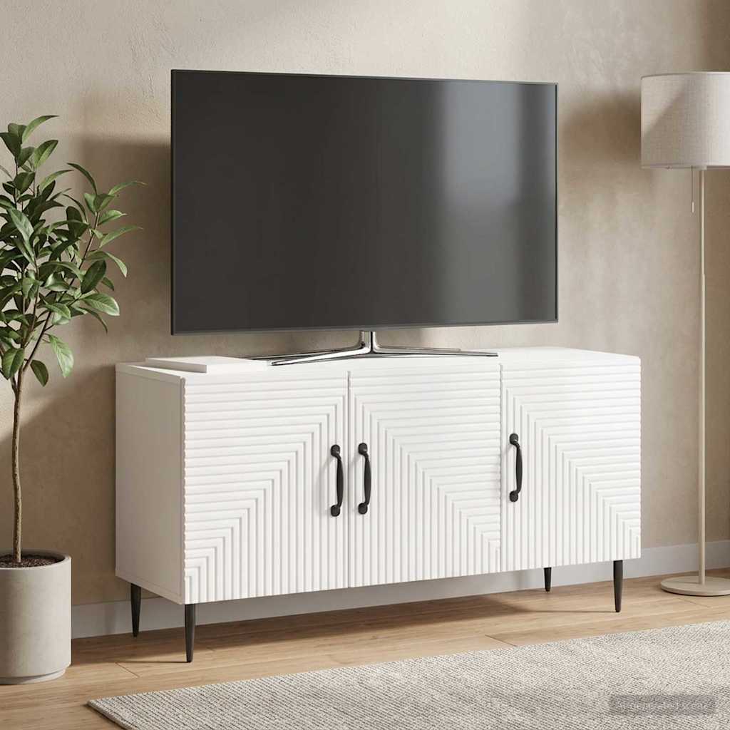 TV ormar Bijela visokog sjaja 99 x 34,5 x 50 cm