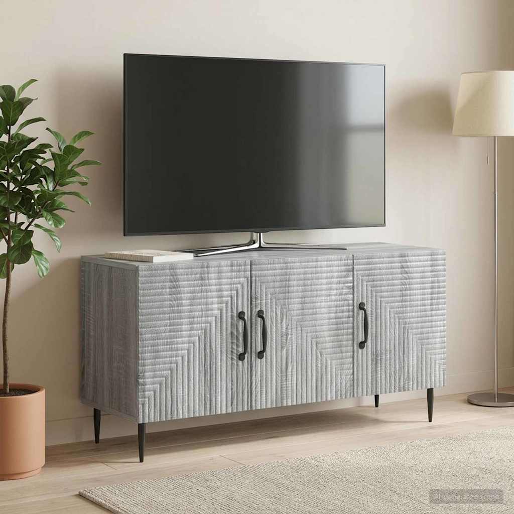 TV ormar Siva sonoma 99 x 34,5 x 50 cm Konstruirano drvo