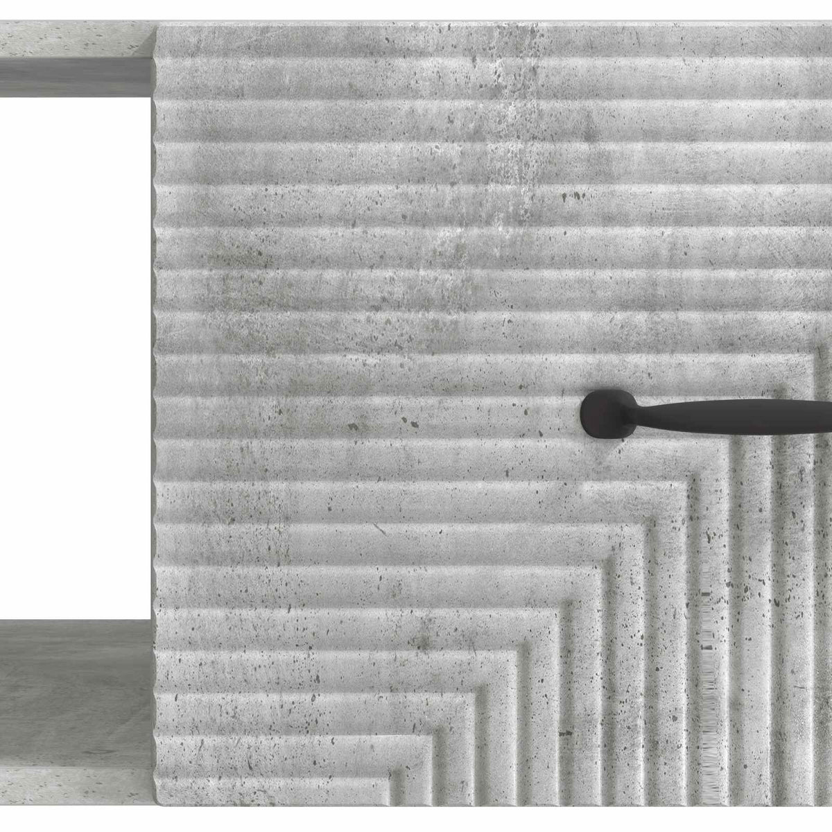 Kava Stol Betonska siva 90 x 50 x 40 cm Konstruirano drvo
