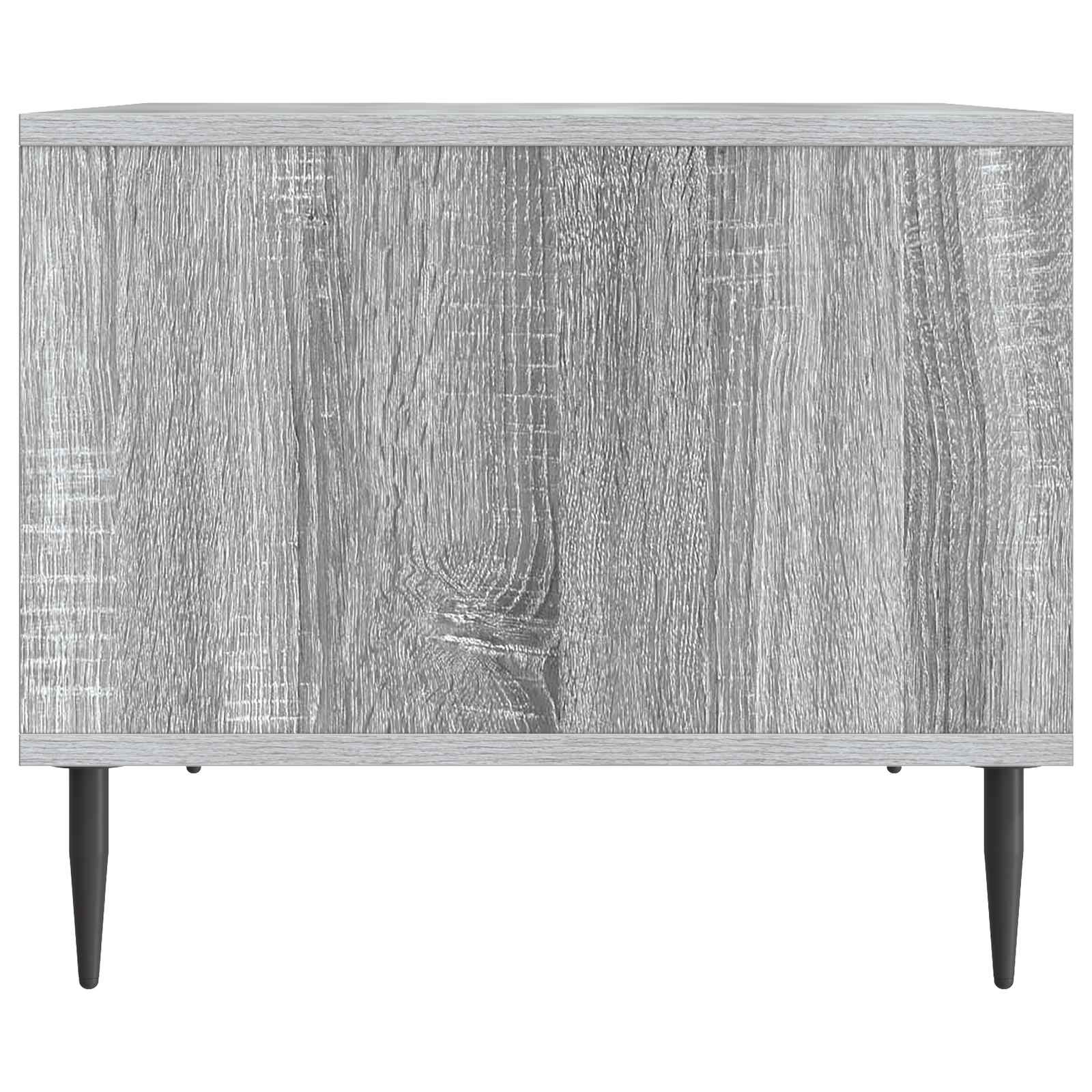 Kava Stol Siva sonoma 90 x 50 x 40 cm Konstruirano drvo