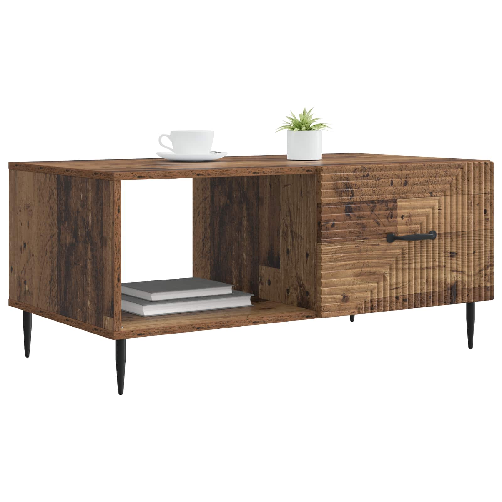 Kava Stol Staro drvo 90 x 50 x 40 cm Konstruirano drvo