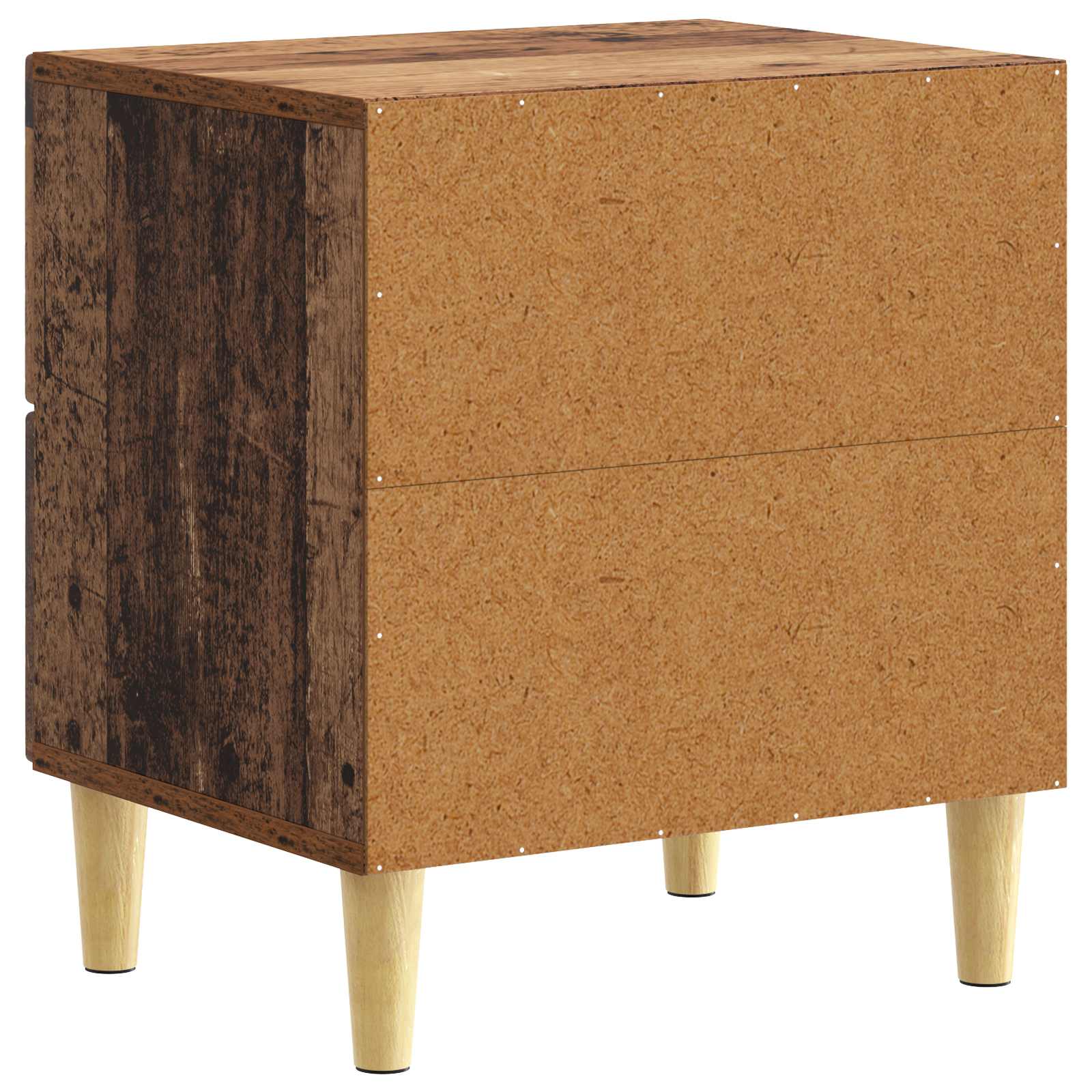 Noćni ormarić 2 pcs Staro drvo 43 x 34,5 x 48 cm