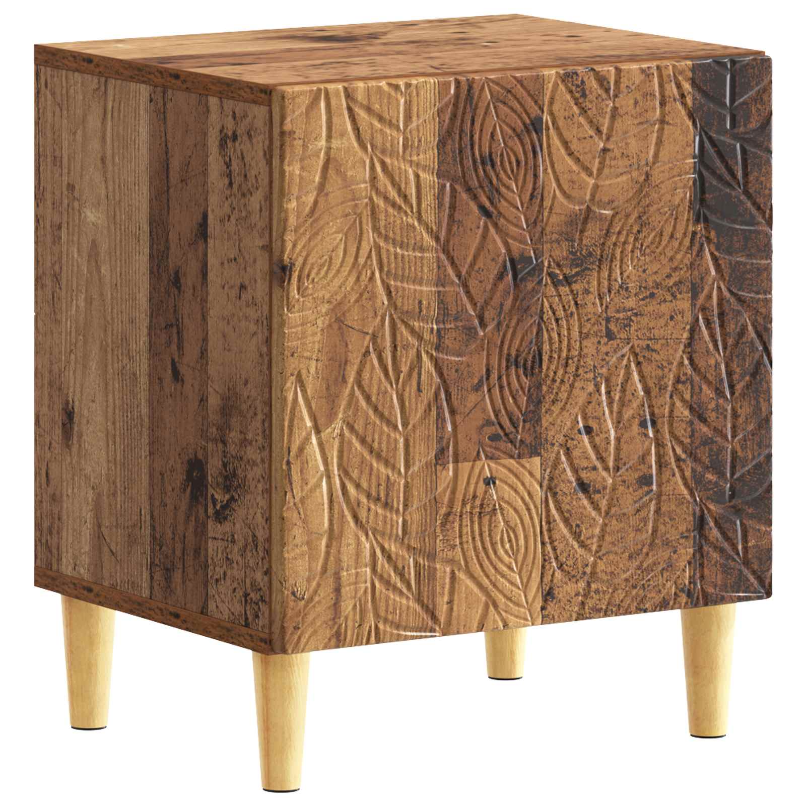 Noćni ormarić Staro drvo 43 x 34,5 x 50 cm Konstruirano drvo