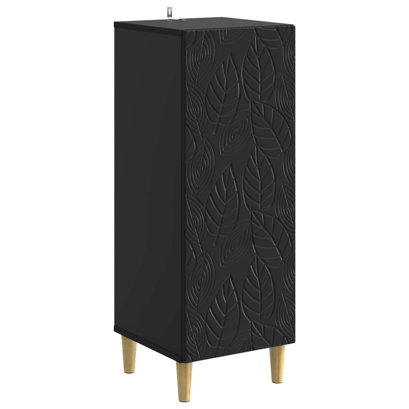 Kreveta Crna 33 x 34,5 x 90 cm Konstruirano drvo