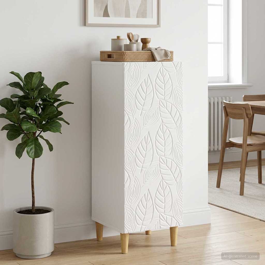 Kreveta Bijela visokog sjaja 33 x 34,5 x 90 cm