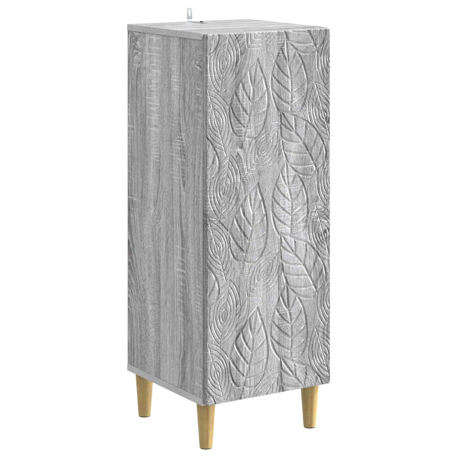 Kreveta Siva Sonoma 33 x 34,5 x 90 cm Konstruirano drvo