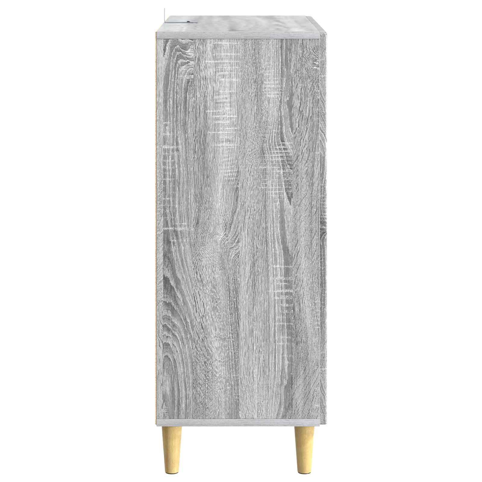 Kreveta Siva Sonoma 33 x 34,5 x 90 cm Konstruirano drvo