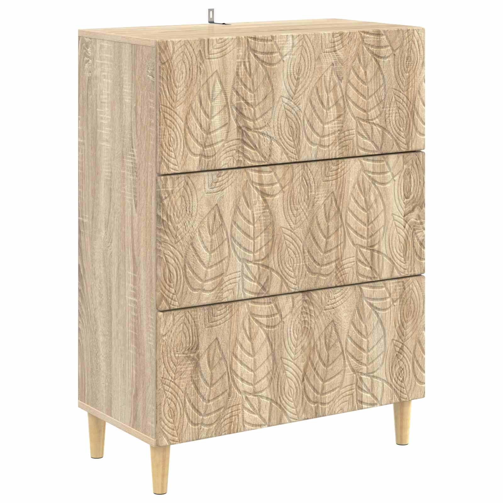Ormar s ladicama Hrast sonoma 66 x 34,5 x 90 cm