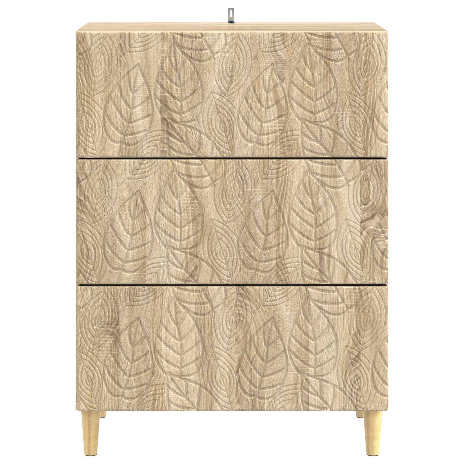 Ormar s ladicama Hrast sonoma 66 x 34,5 x 90 cm
