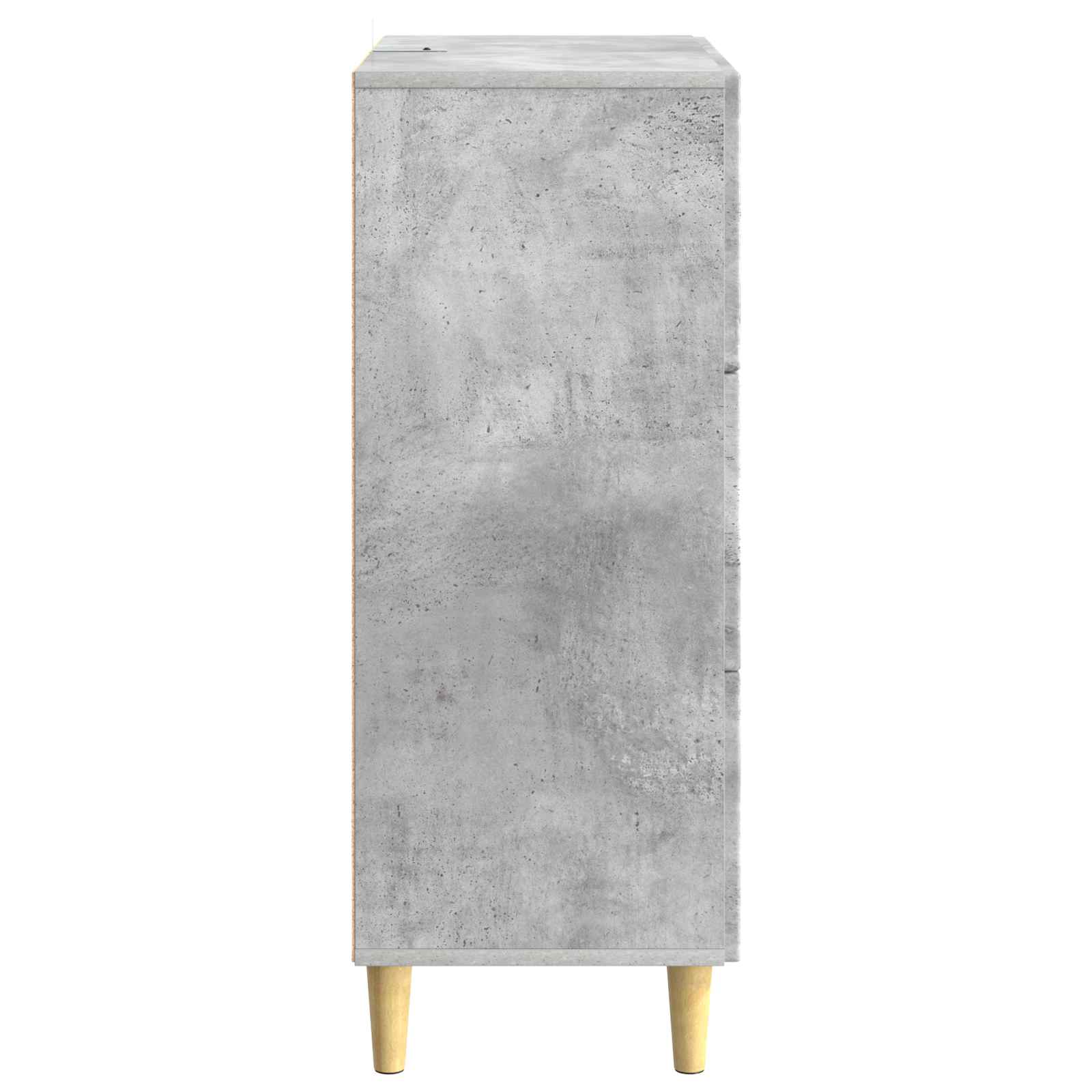 Ormar s ladicama Betonska siva 66 x 34,5 x 90 cm