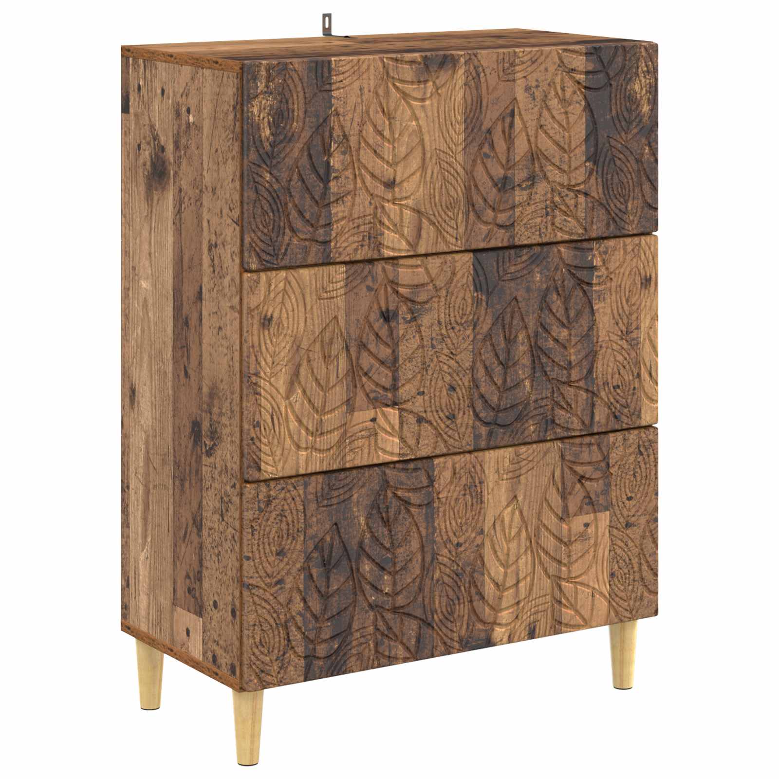 Ormar s ladicama Staro drvo 66 x 34,5 x 90 cm Konstruirano drvo