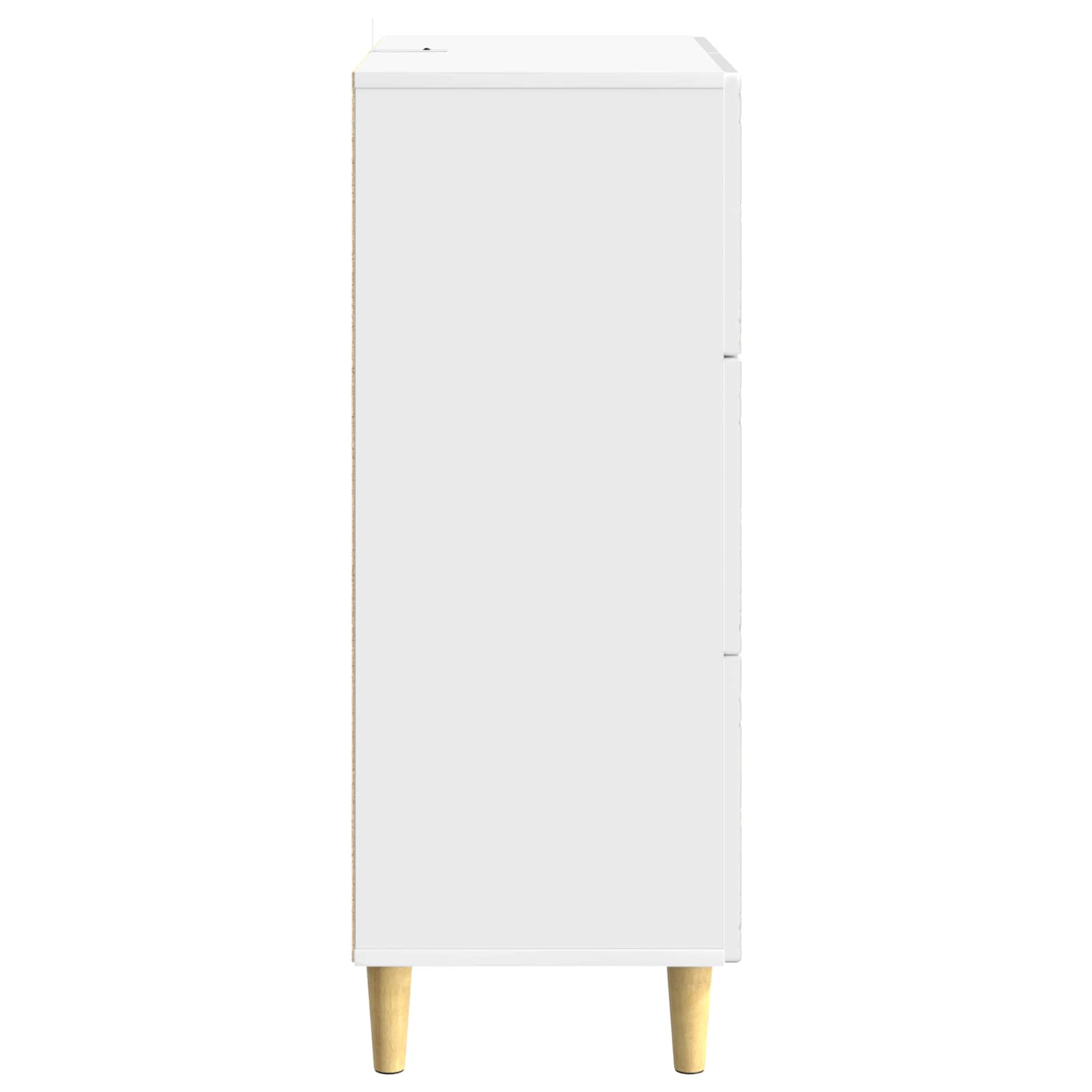 Ormar s ladicama Bijela visokog sjaja 33 x 34,5 x 90 cm