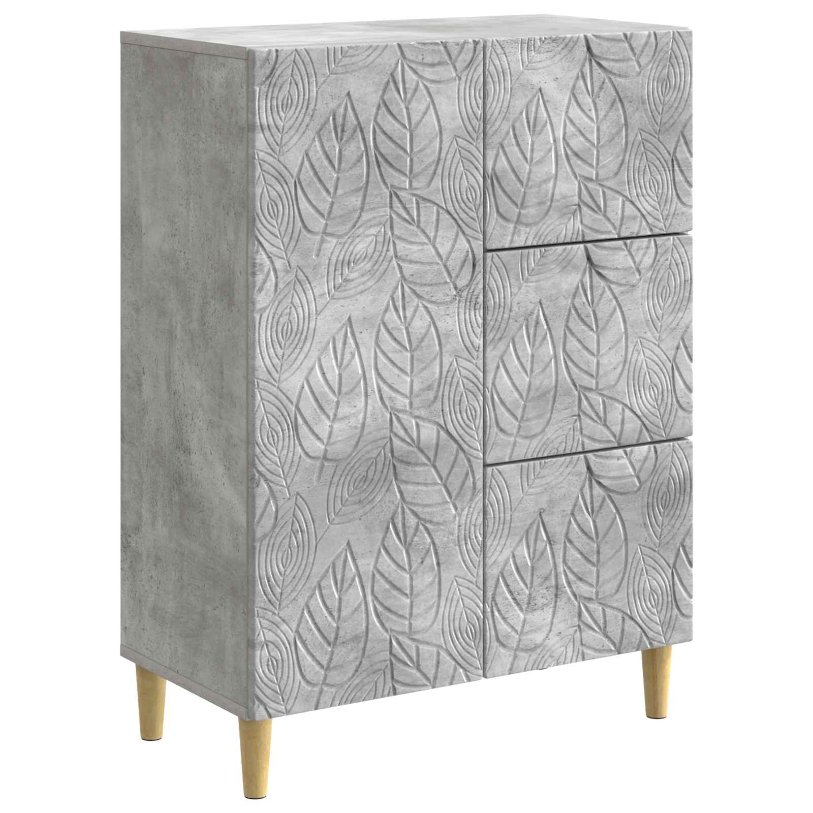 Kreveta Betonska siva 66 x 34,5 x 90 cm Konstruirano drvo