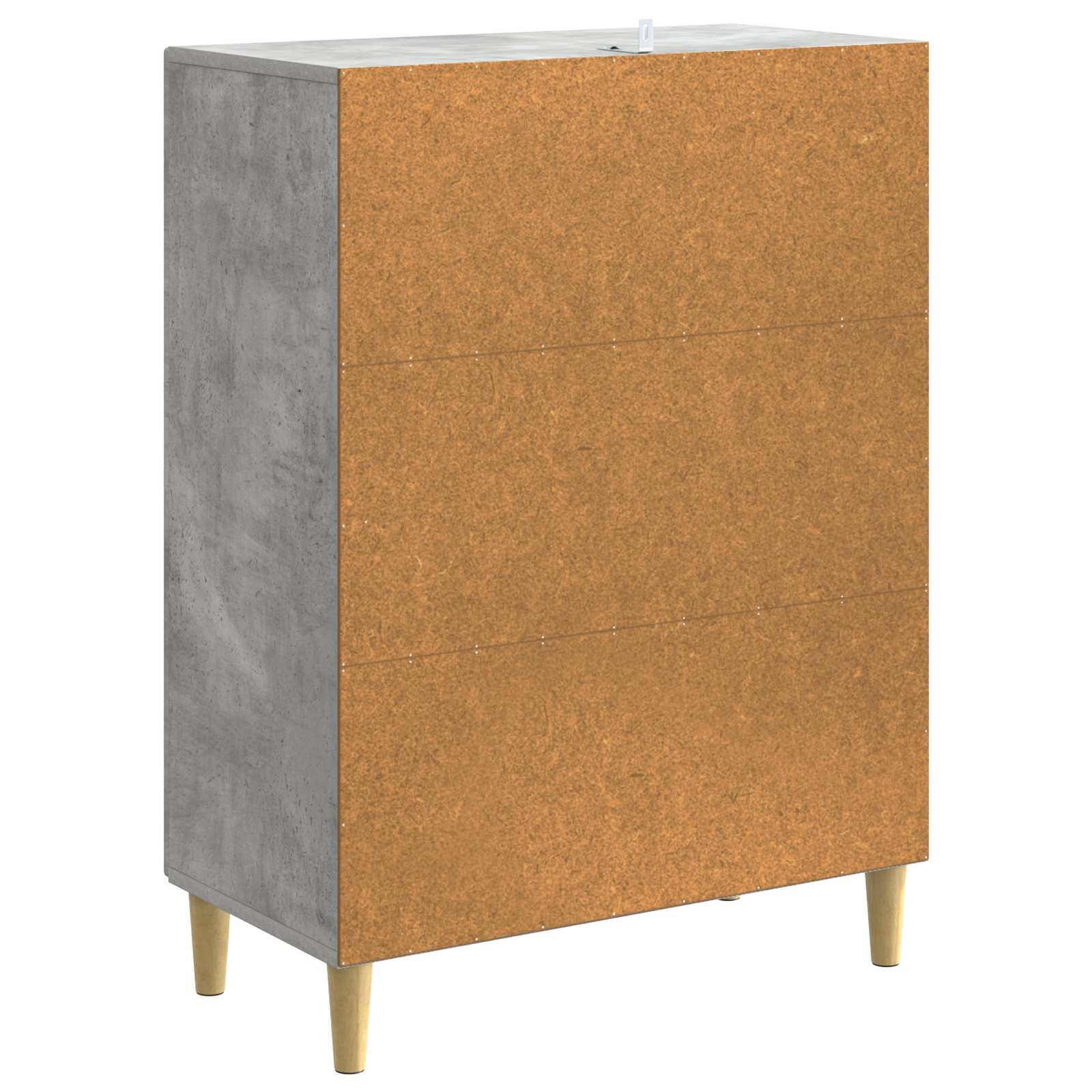 Kreveta Betonska siva 66 x 34,5 x 90 cm Konstruirano drvo