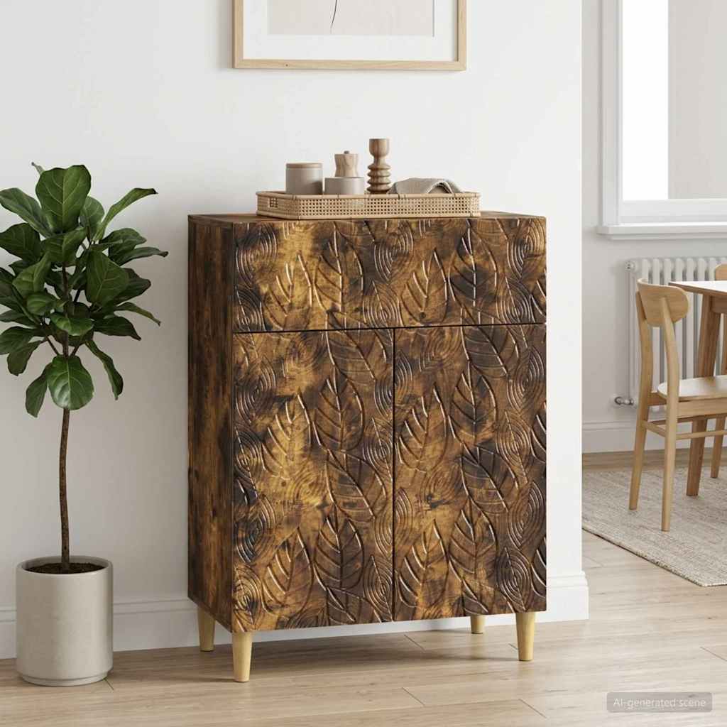 Kreveta Dimljeni hrast 66 x 34,5 x 90 cm Konstruirano drvo