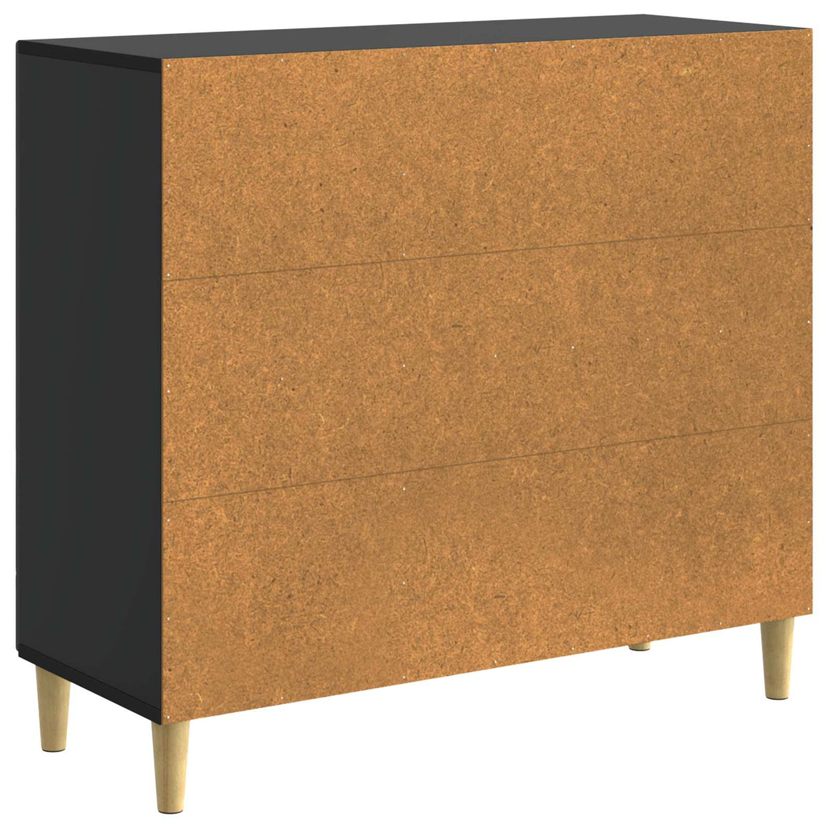 Kreveta Crna 89 x 34,5 x 80 cm Konstruirano drvo