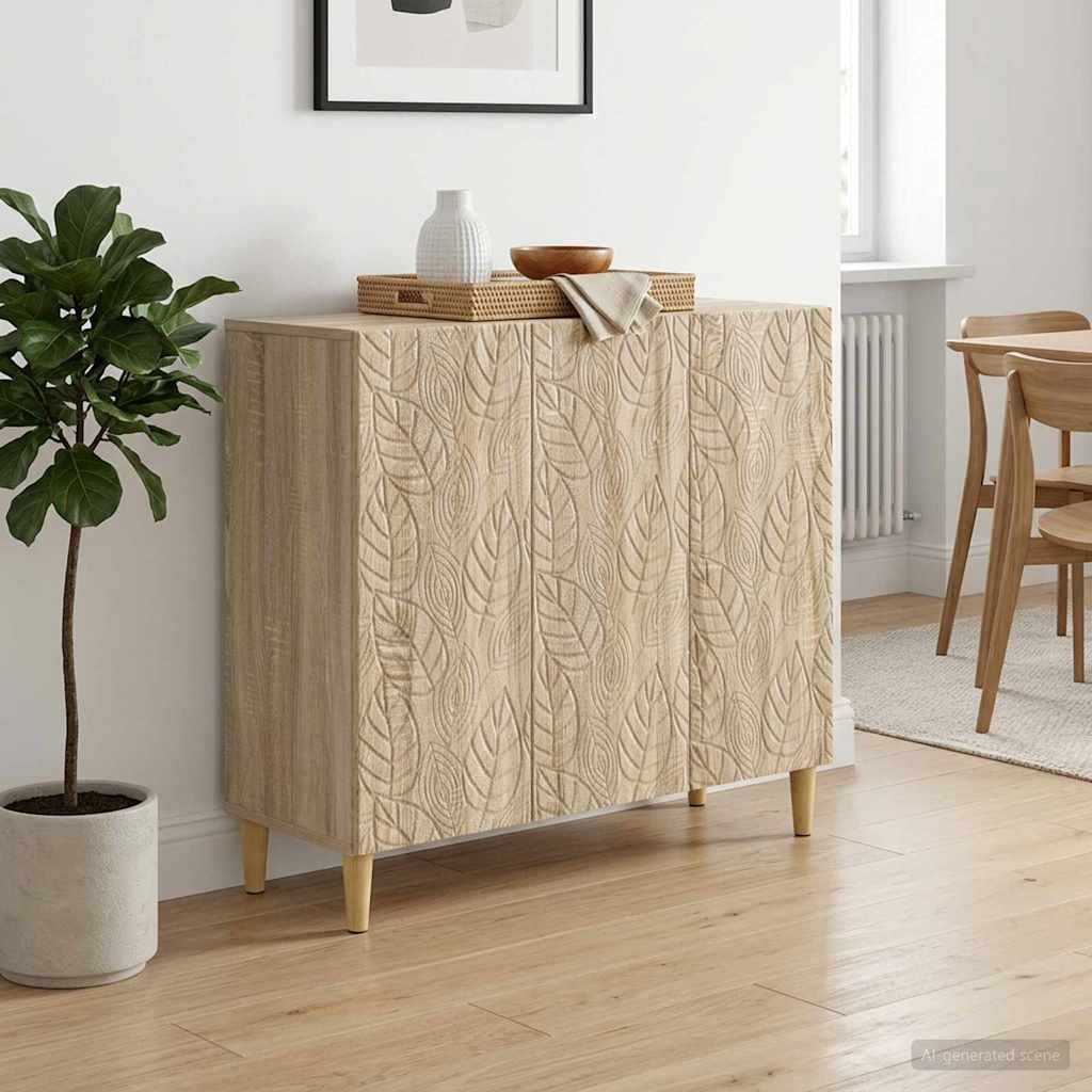 Kreveta Hrast sonoma 89 x 34,5 x 80 cm Konstruirano drvo