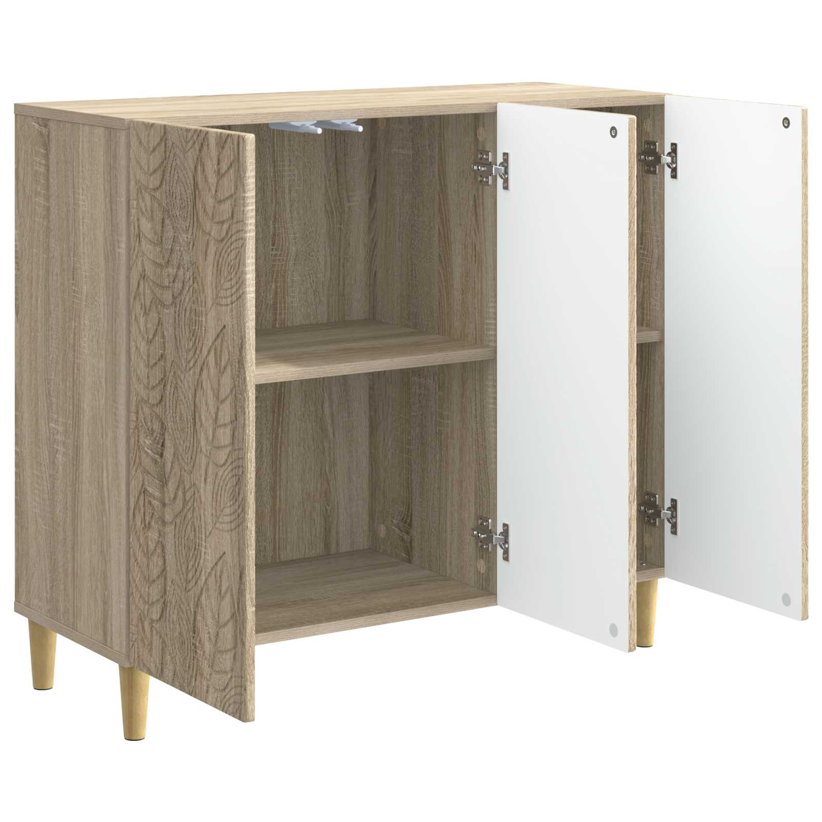 Kreveta Hrast sonoma 89 x 34,5 x 80 cm Konstruirano drvo