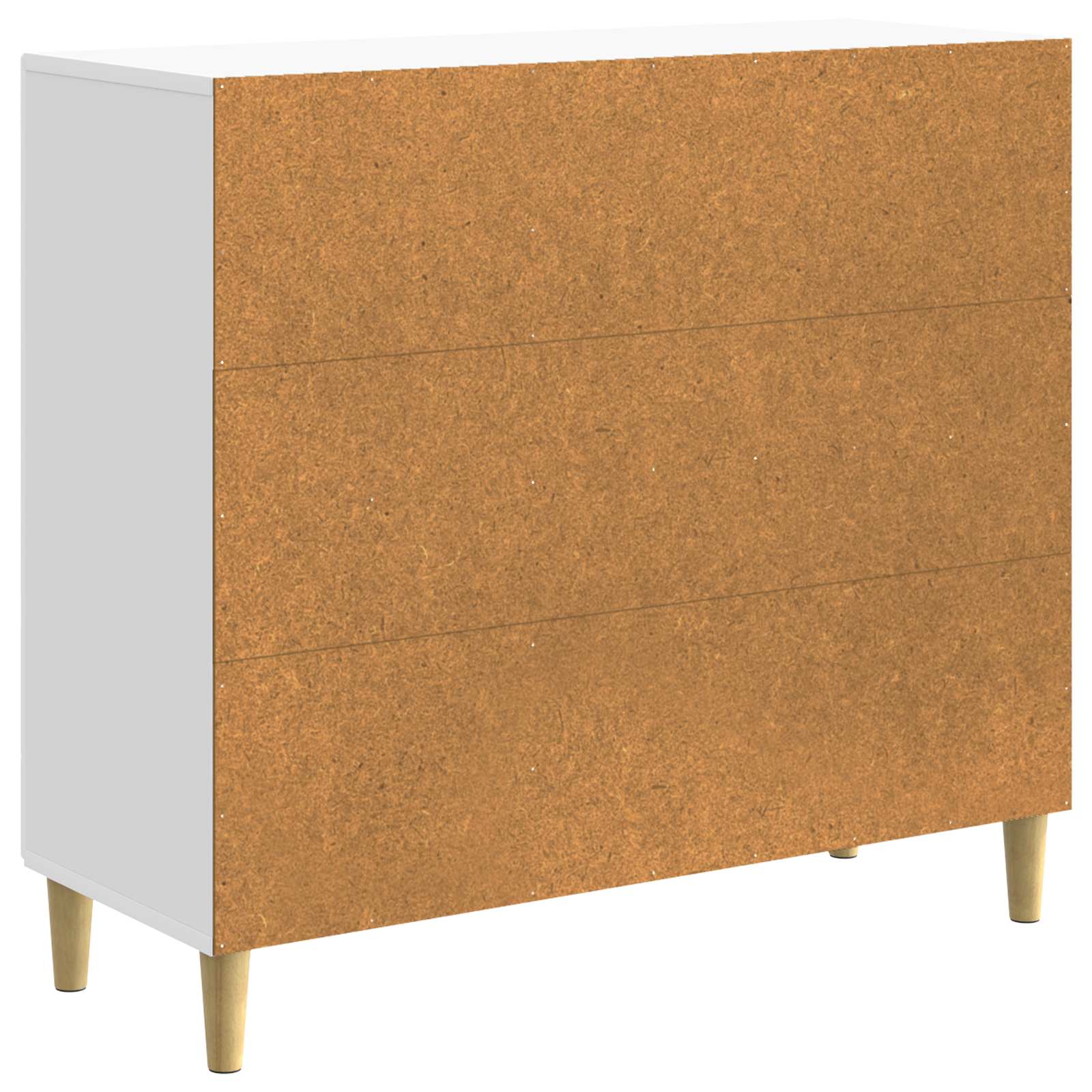Kreveta Bijela visokog sjaja 89 x 34,5 x 80 cm