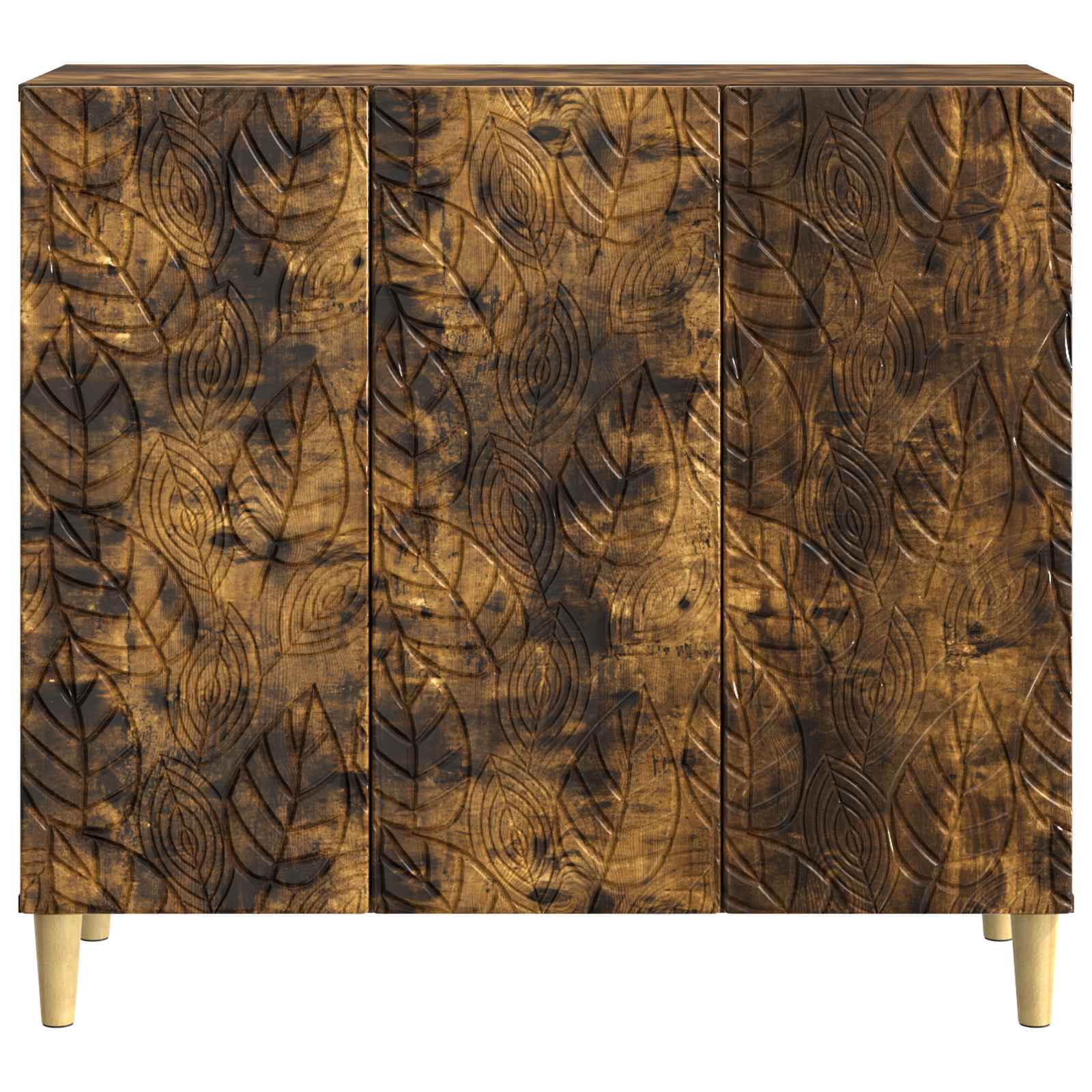 Kreveta Dimljeni hrast 89 x 34,5 x 80 cm Konstruirano drvo