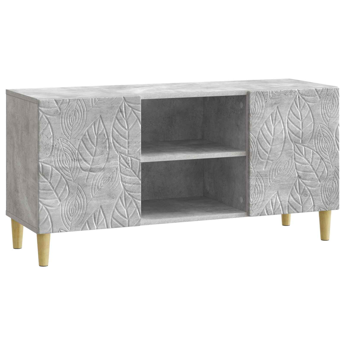 TV ormar 102 x 34,5 x 50 cm Betonska siva Konstruirano drvo
