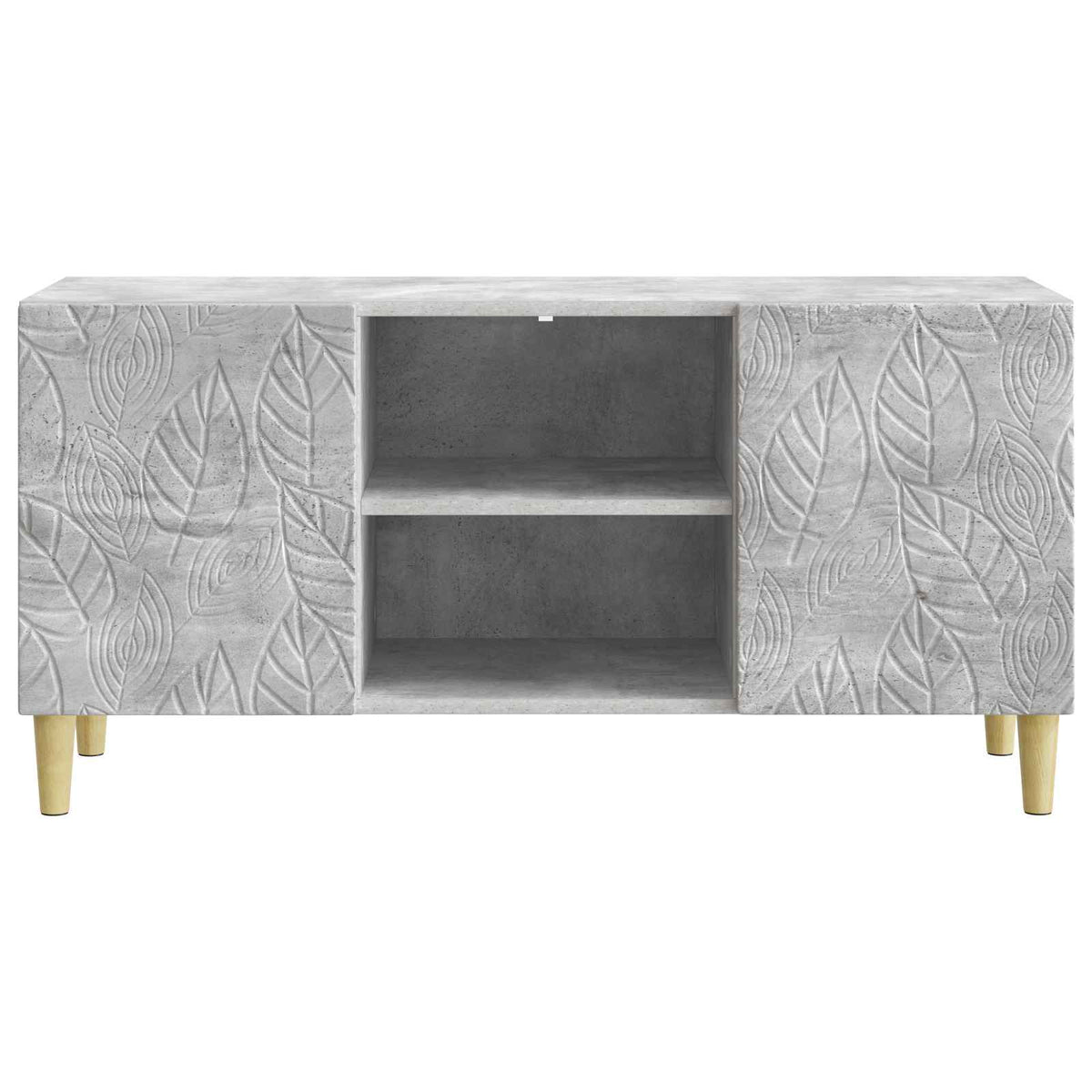 TV ormar 102 x 34,5 x 50 cm Betonska siva Konstruirano drvo
