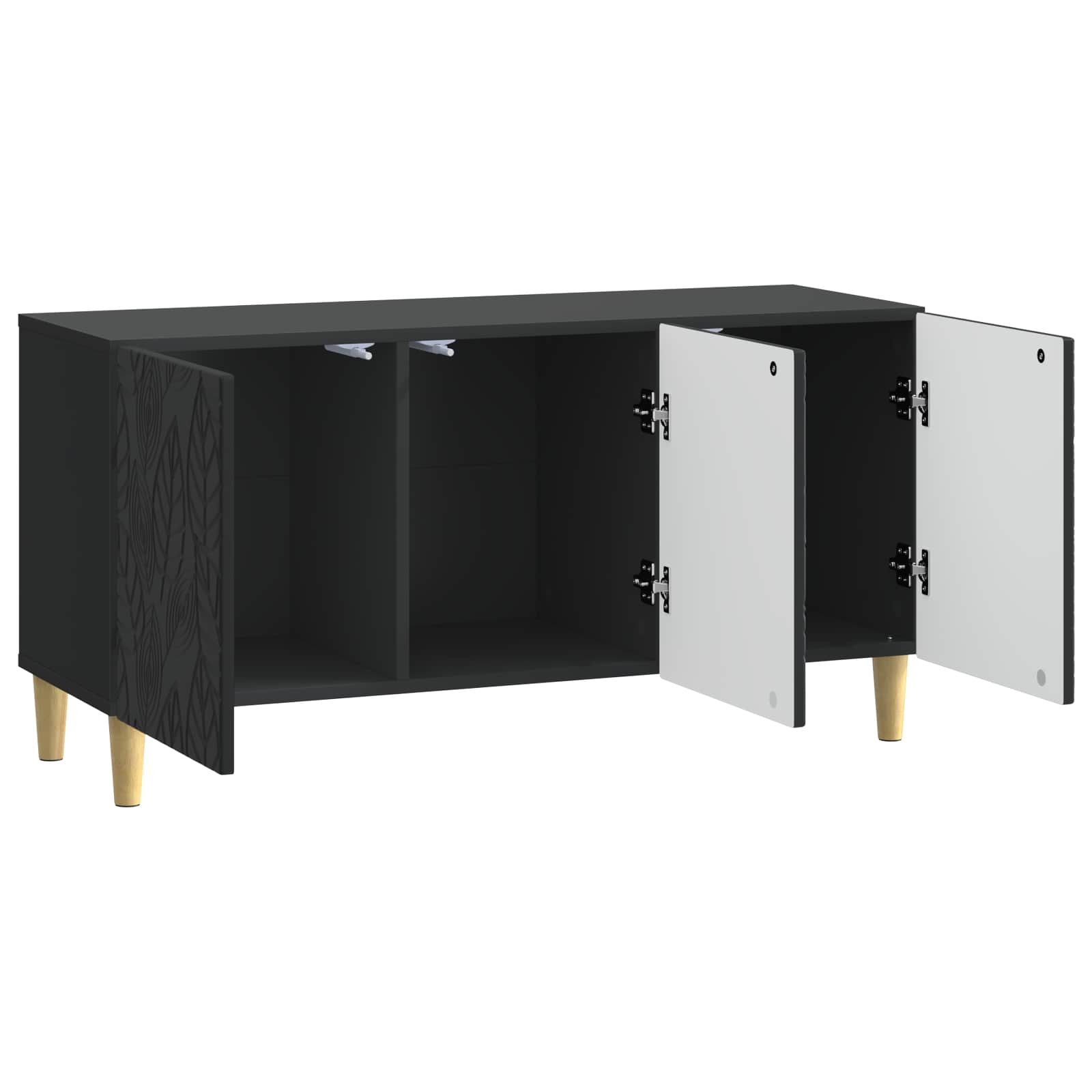 TV ormar 99 x 34,5 x 50 cm Crna Konstruirano drvo