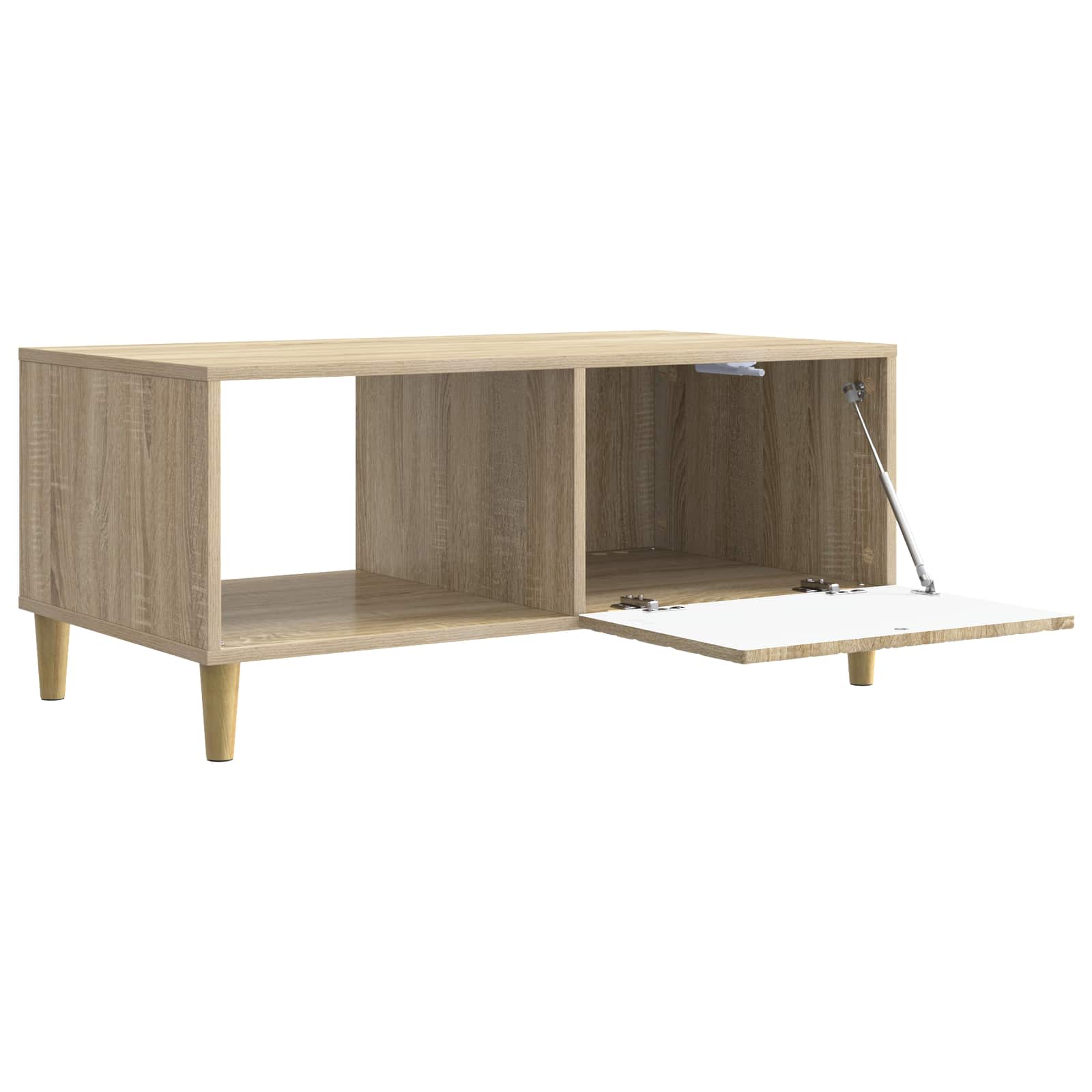 Kava Stol Hrast sonoma 90 x 50 x 40 cm Konstruirano drvo