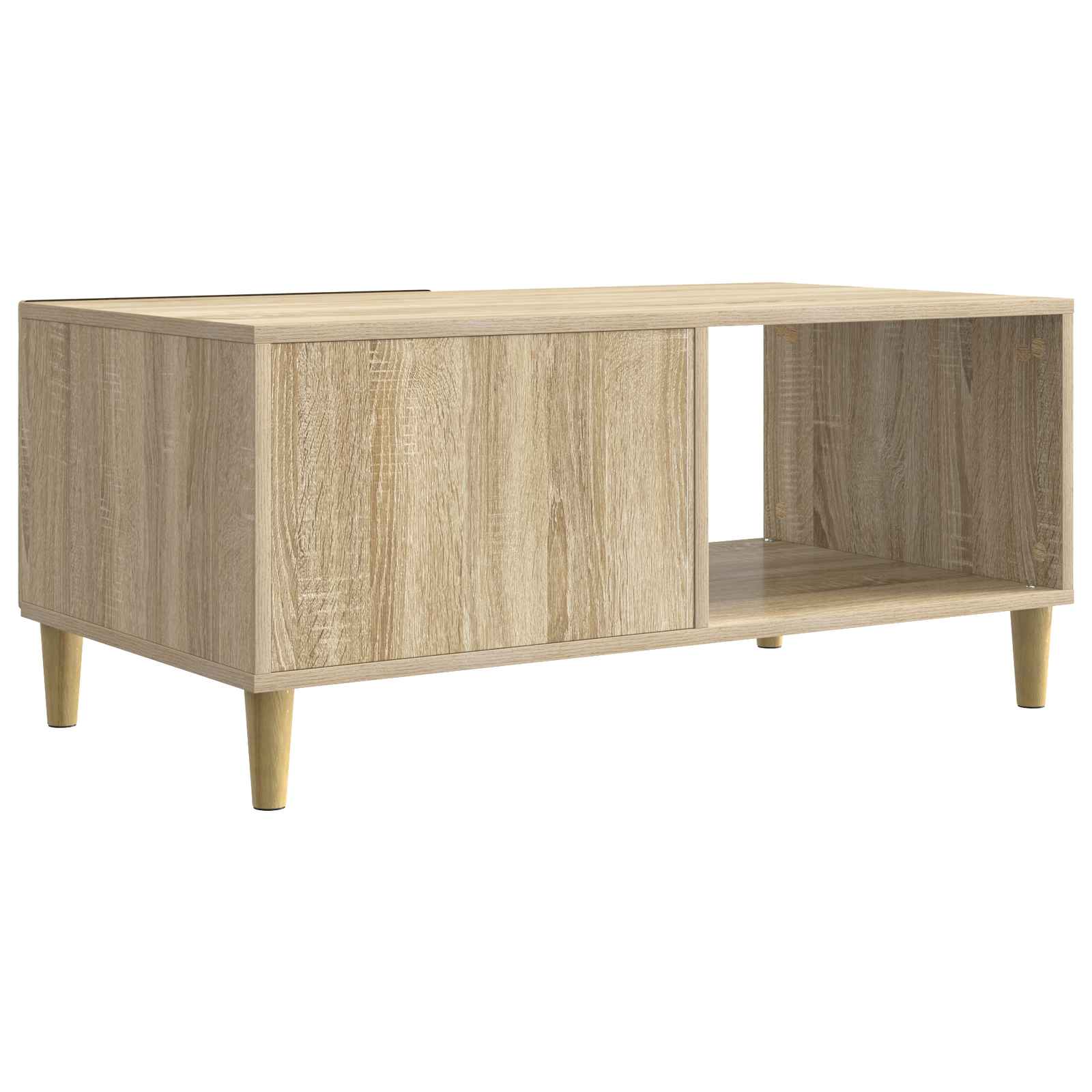 Kava Stol Hrast sonoma 90 x 50 x 40 cm Konstruirano drvo