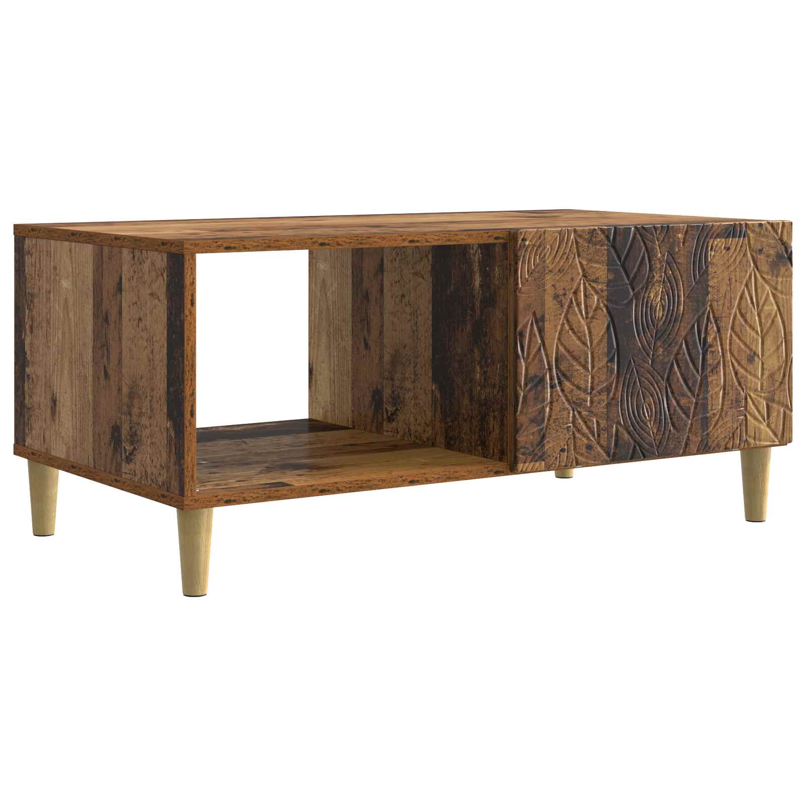 Kava Stol Staro drvo 90 x 50 x 40 cm Konstruirano drvo