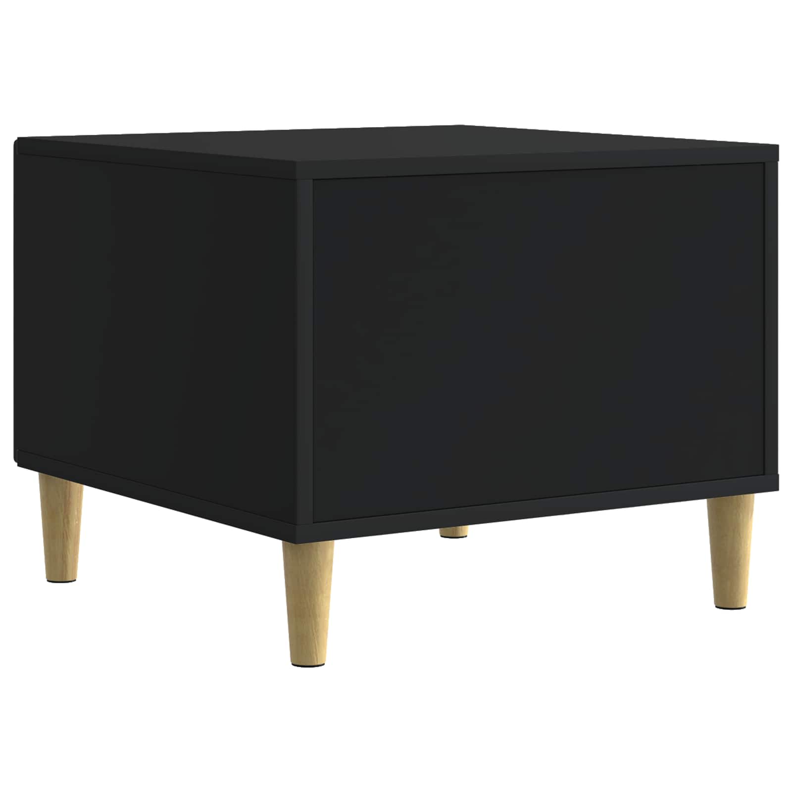 Kava Stol Crna 50 x 49 x 40 cm Konstruirano drvo