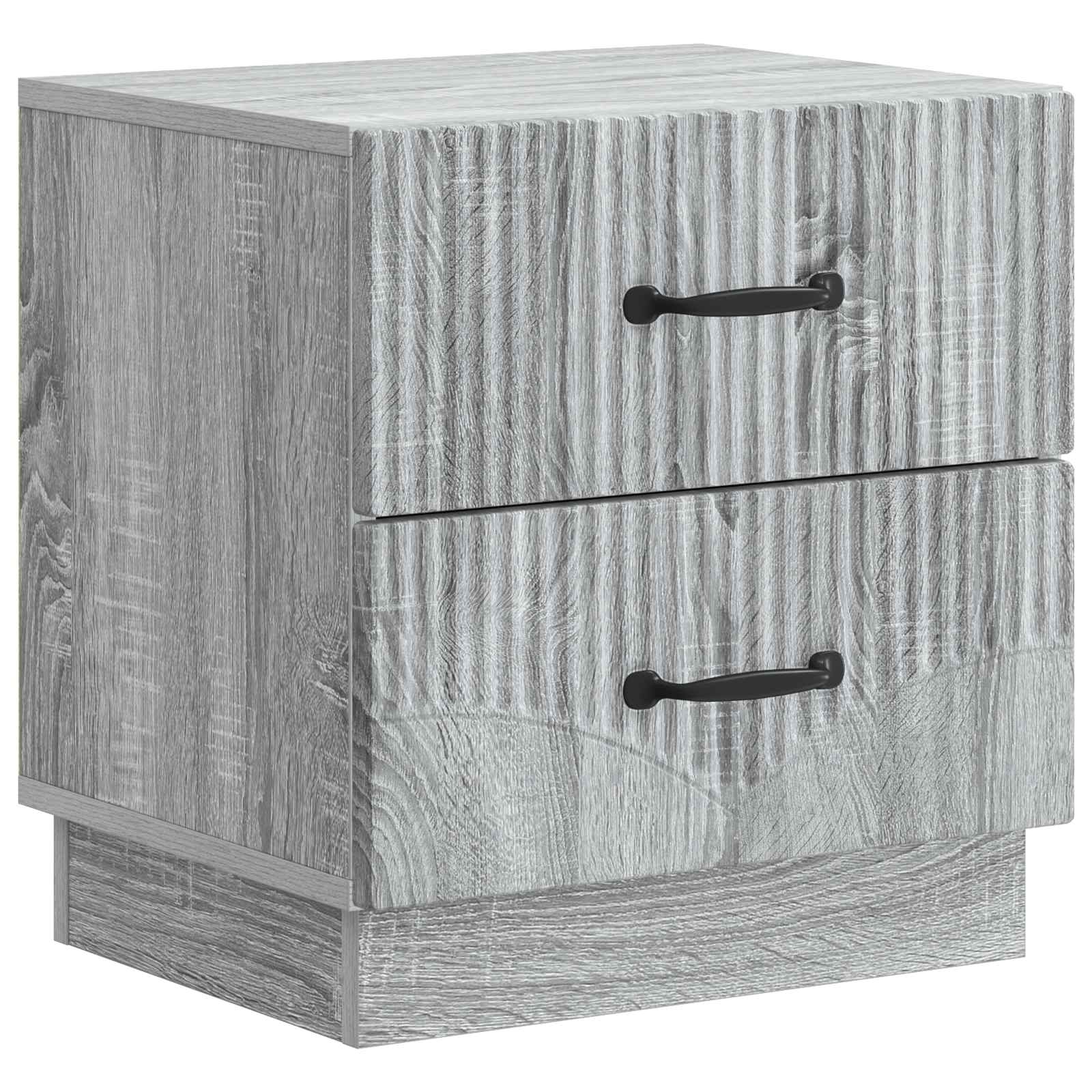 Noćni ormar Siva sonoma 43 x 34,5 x 44,5 cm Konstruirano drvo