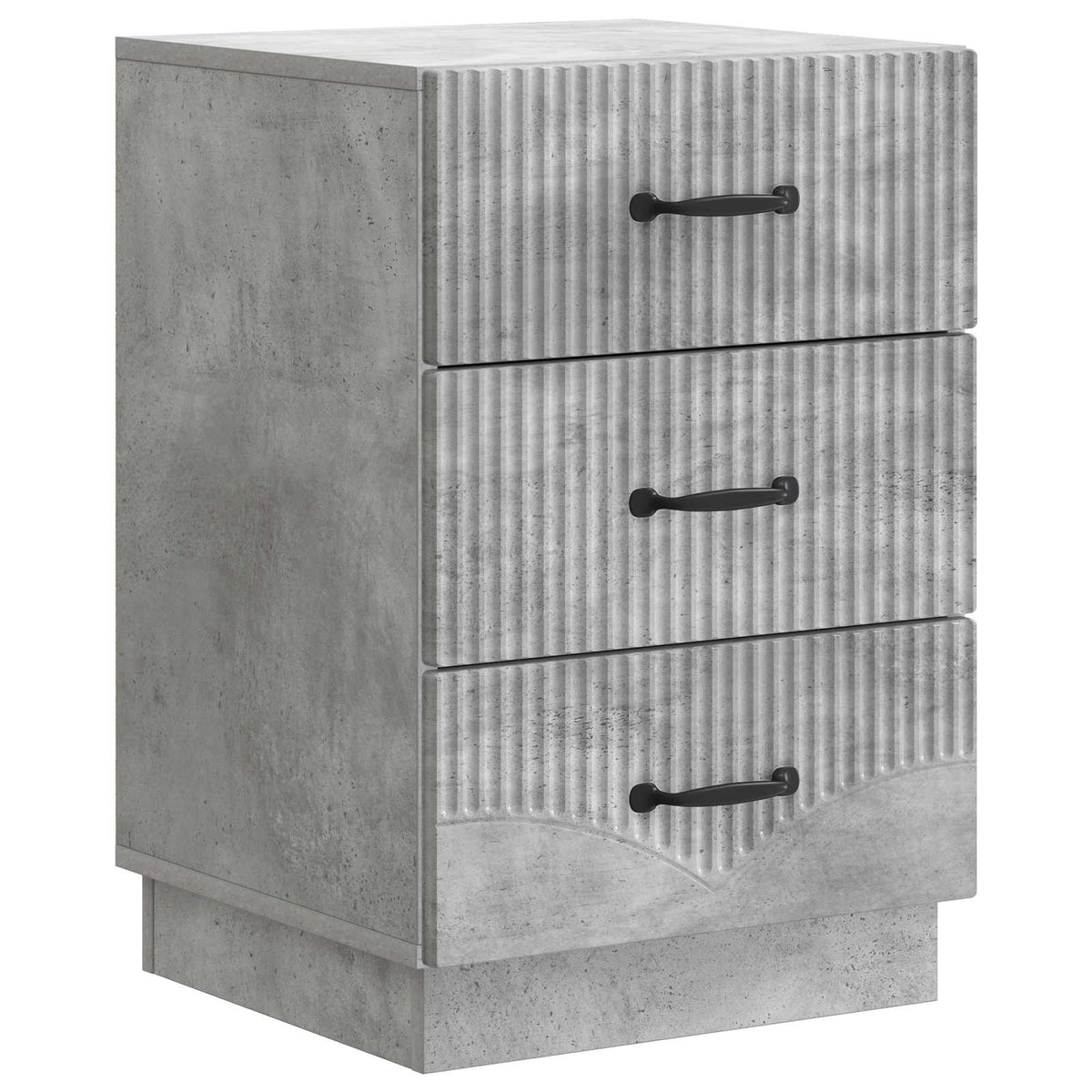 Noćni ormar Betonska siva 43 x 41 x 63,5 cm Konstruirano drvo