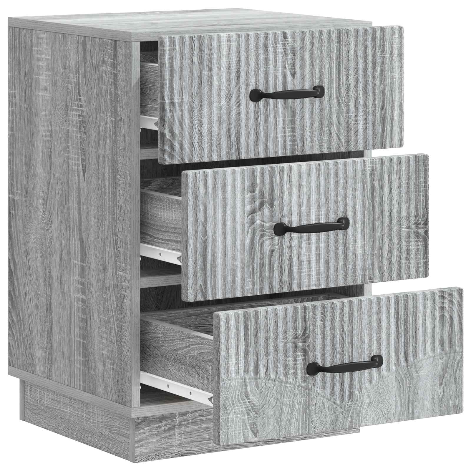 Noćni ormar Siva sonoma 43 x 41 x 63,5 cm Konstruirano drvo